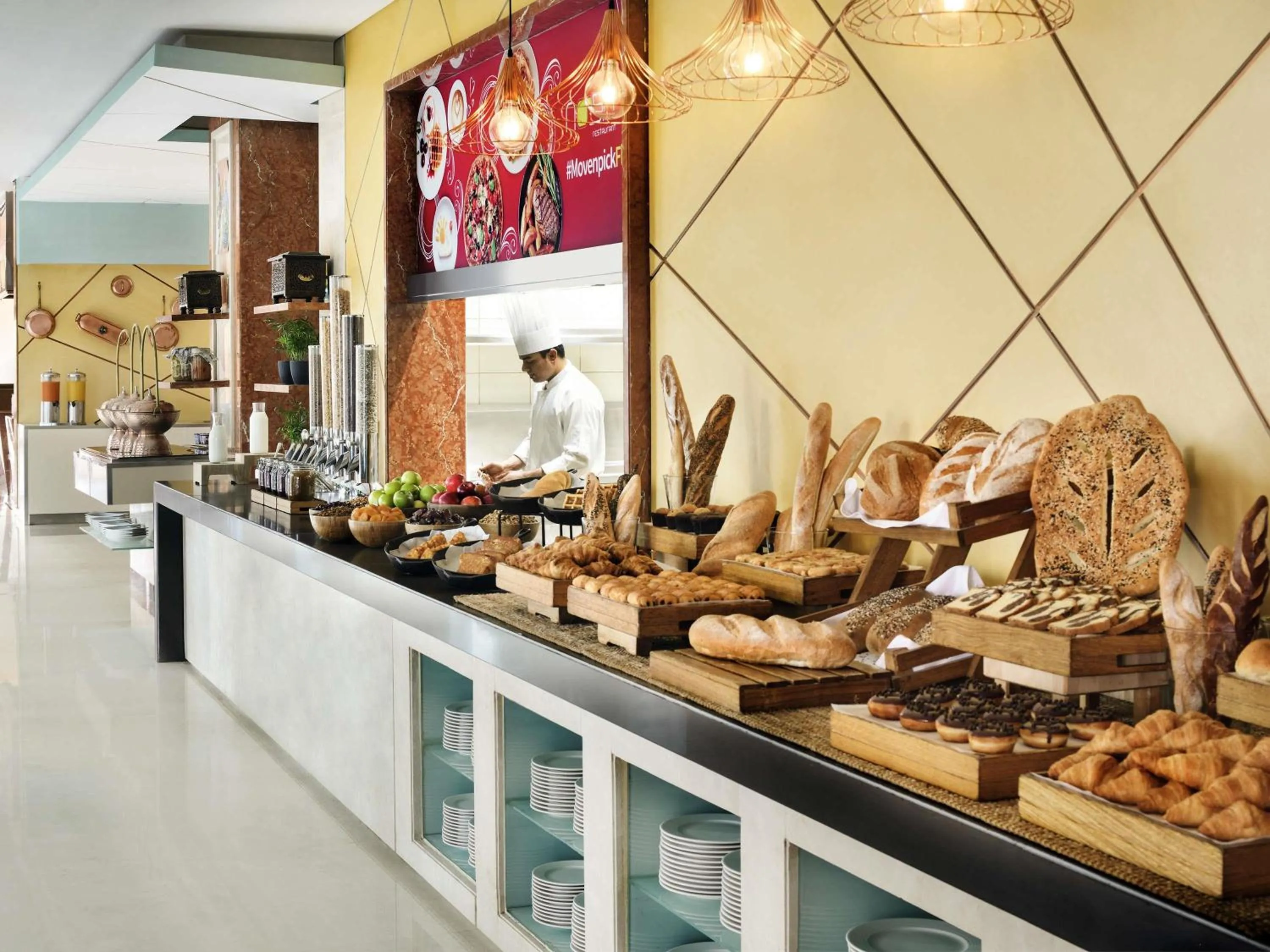 Property building in Mövenpick Hotel Jumeirah Lakes Towers Dubai