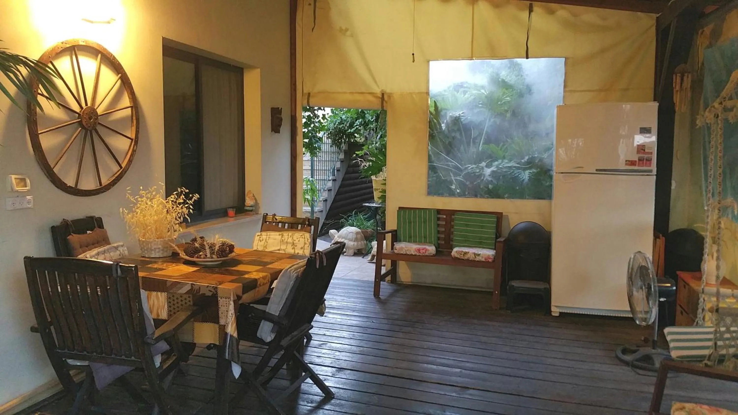 Balcony/Terrace in Miki's Rosh Pinna