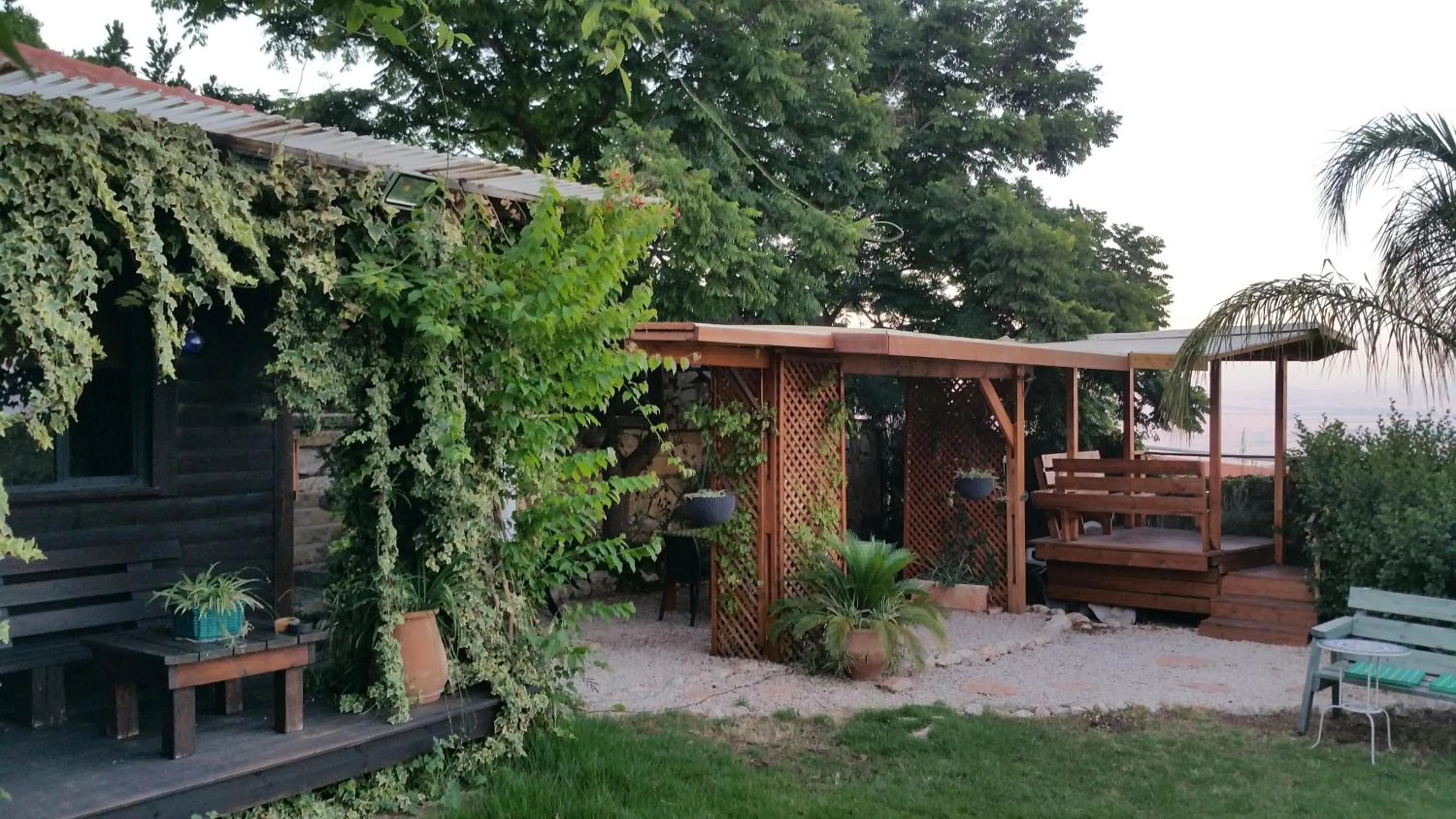 Garden in Miki's Rosh Pinna