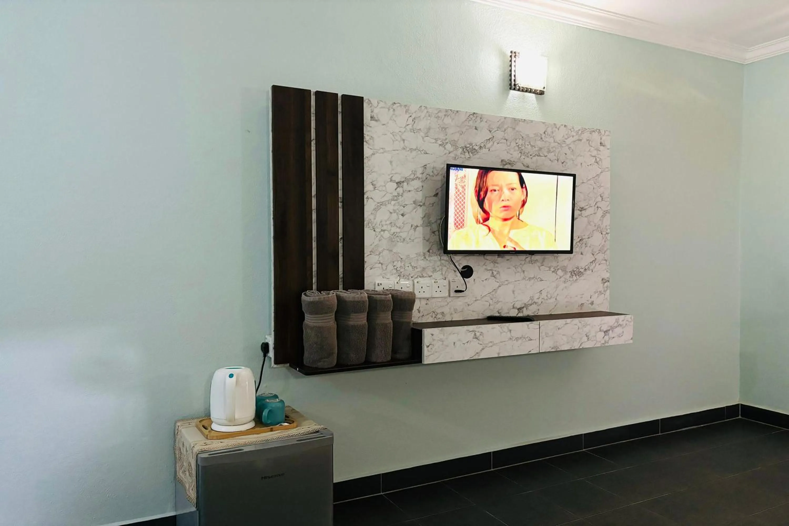 TV and multimedia in Corrie Chalet Pantai Cenang Langkawi