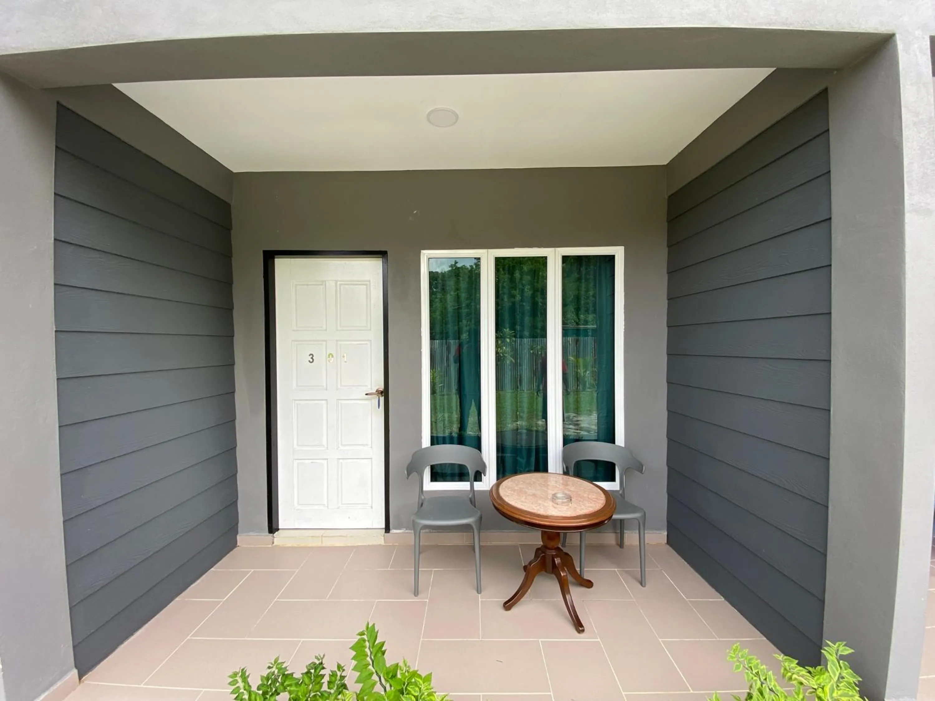 Facade/entrance in Corrie Chalet Pantai Cenang Langkawi