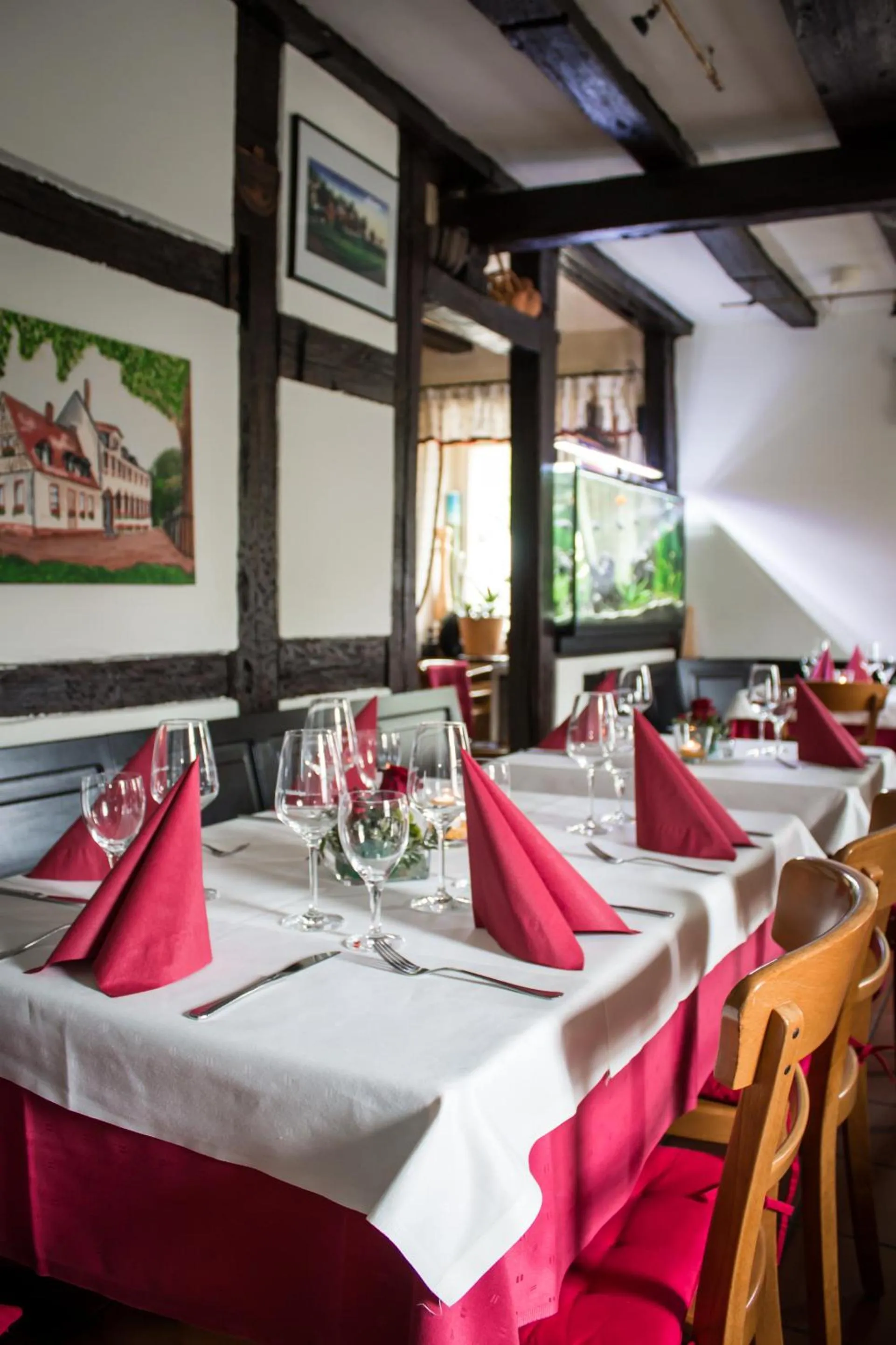 Dining area in Hotel Bremerhof