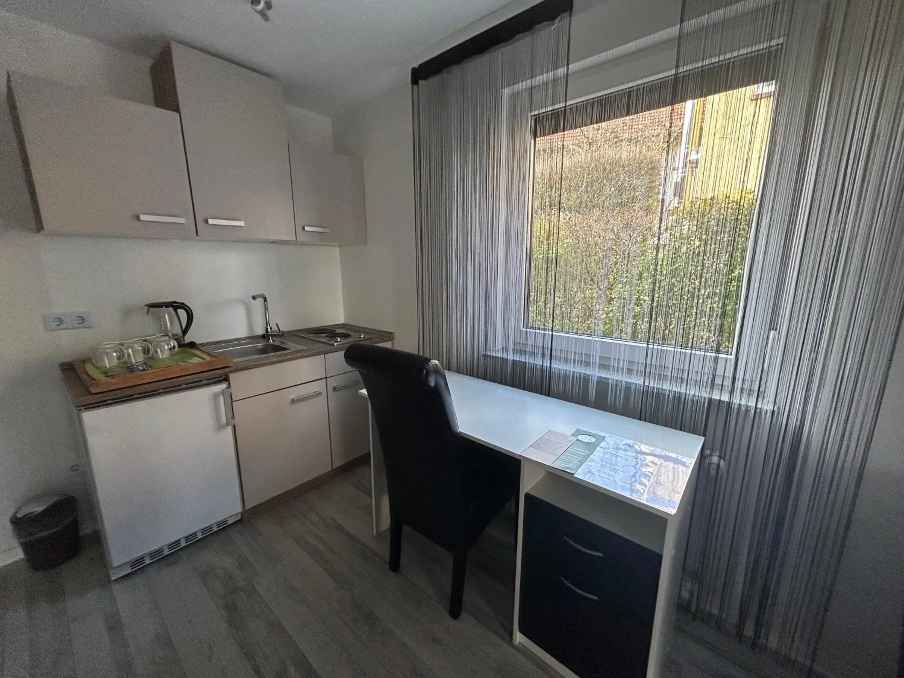 Kitchen or kitchenette in Hotel Hasselberg