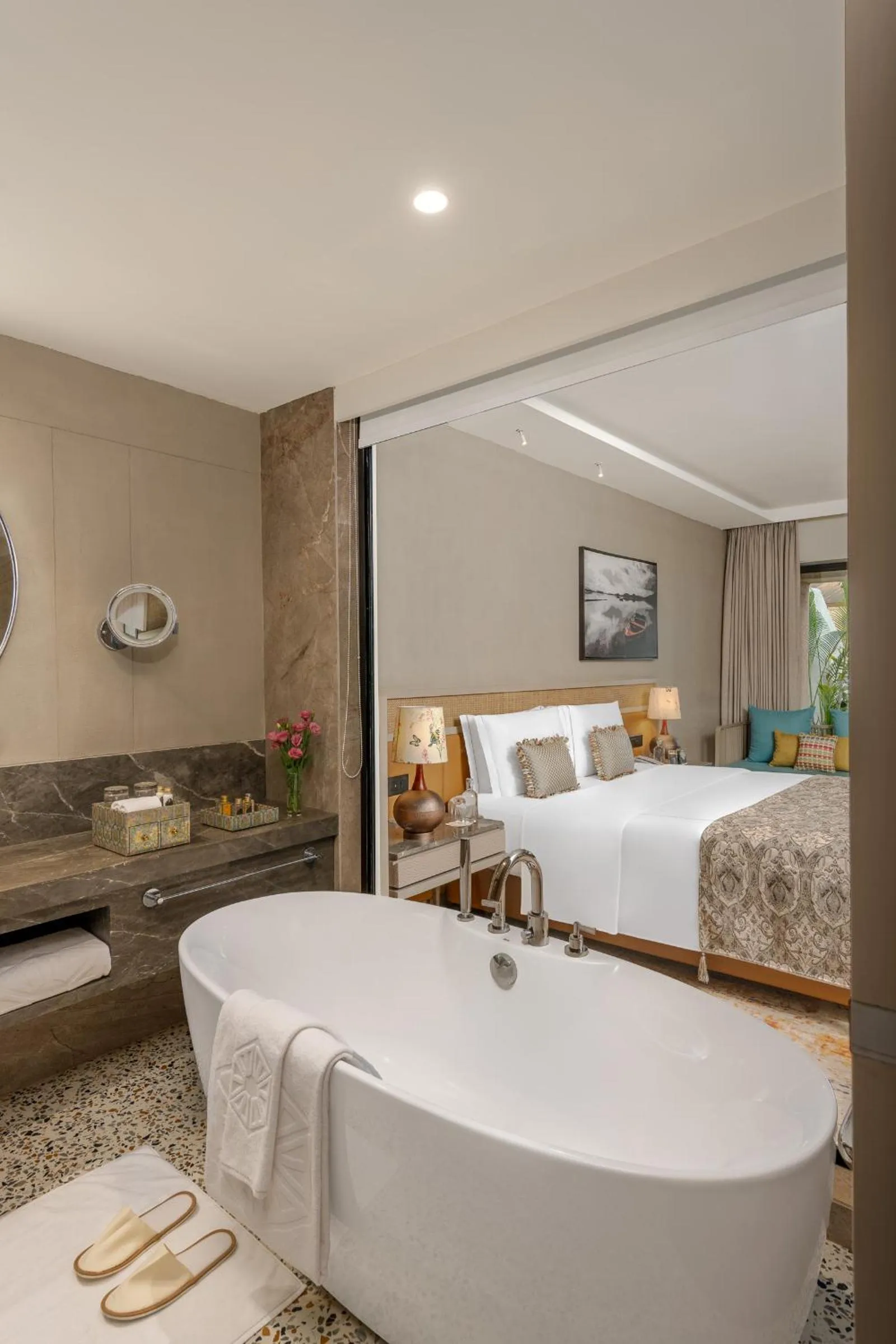 Bed in Taj Alibaug Resort & Spa, Maharashtra