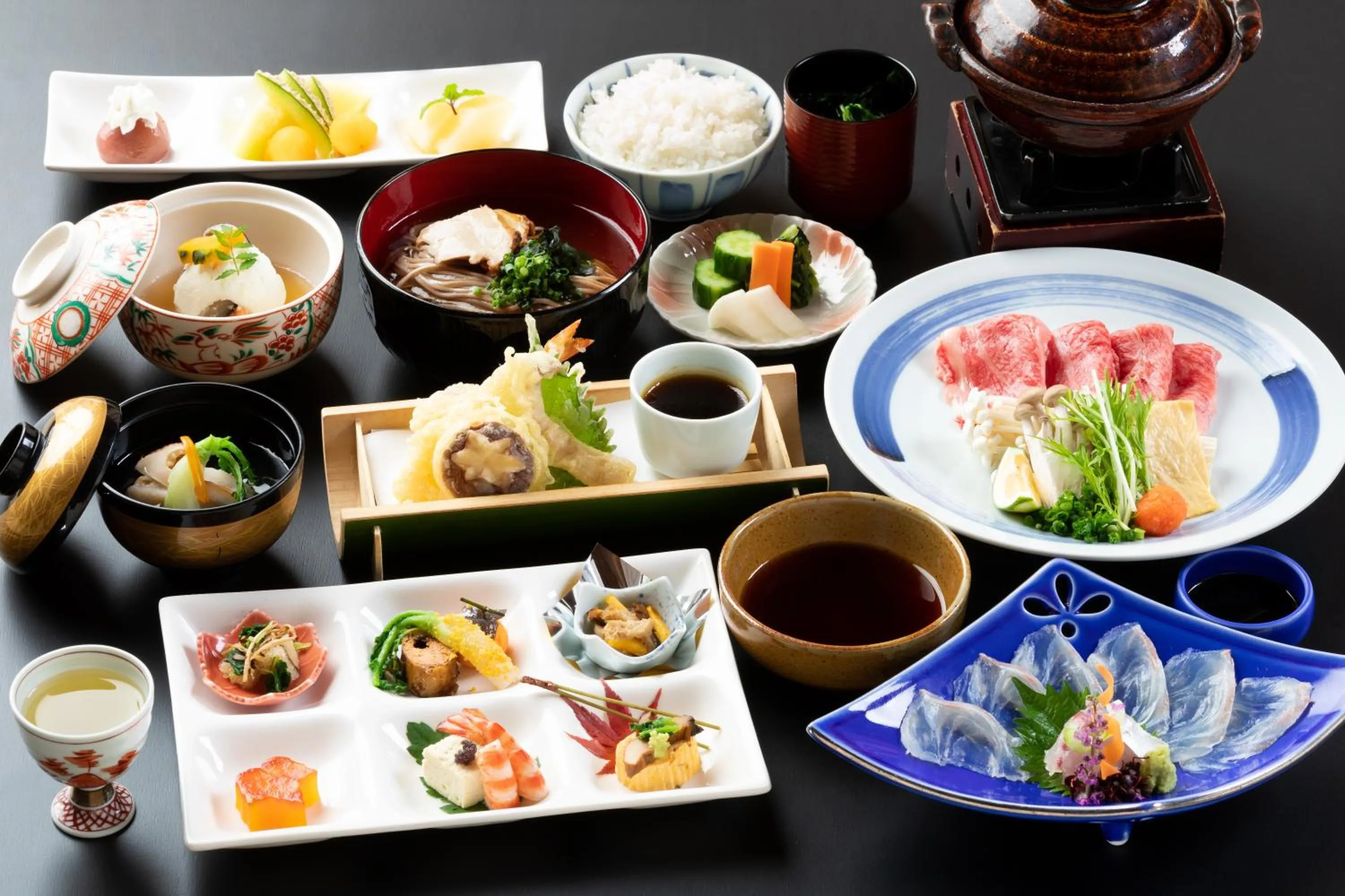 Food in Yufuin Santoukan