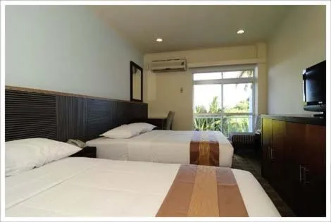 Photo of the whole room, Bed in Airai Water Paradise Hotel & Spa