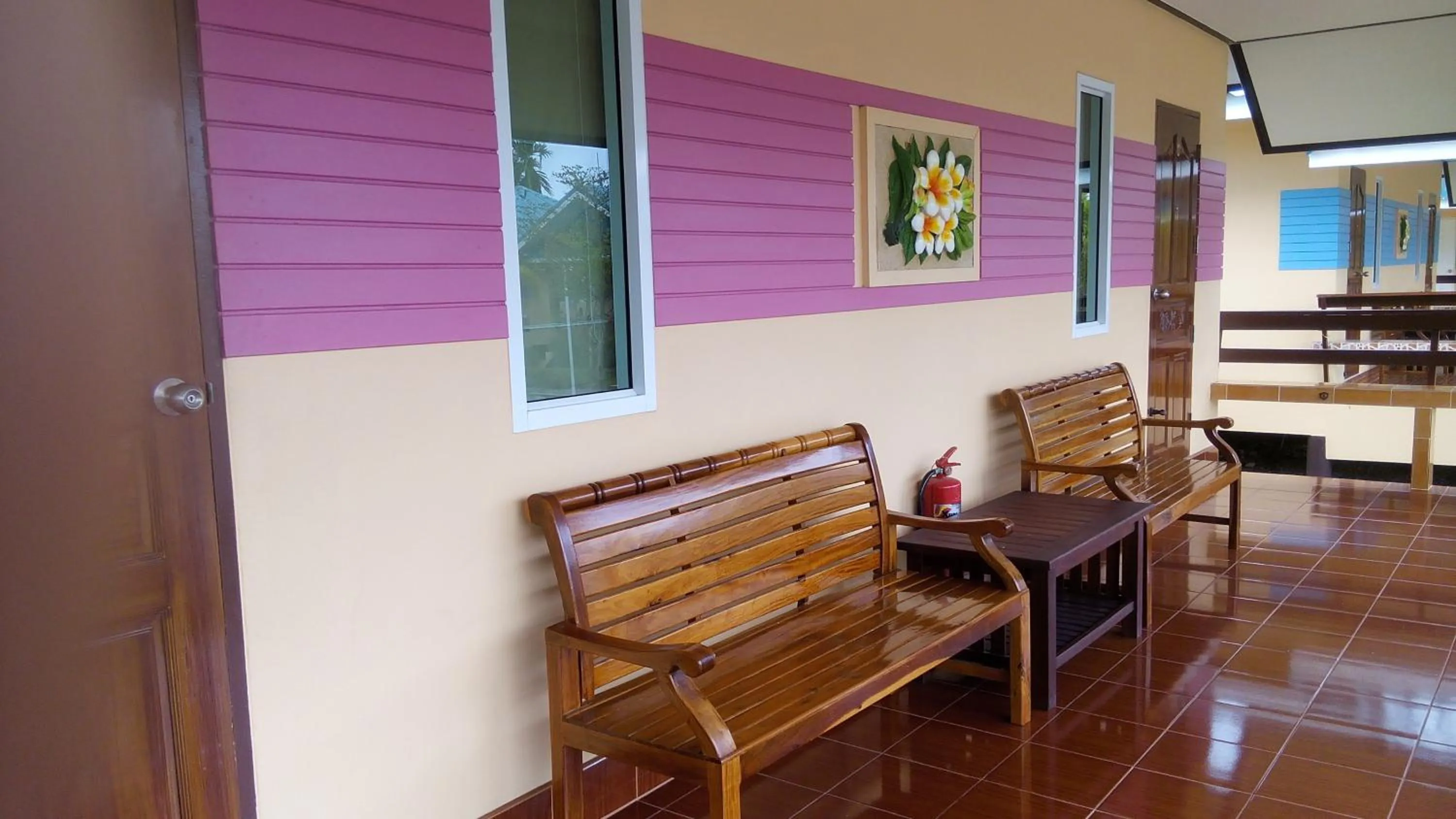 Patio in Sangtong Beach Resort