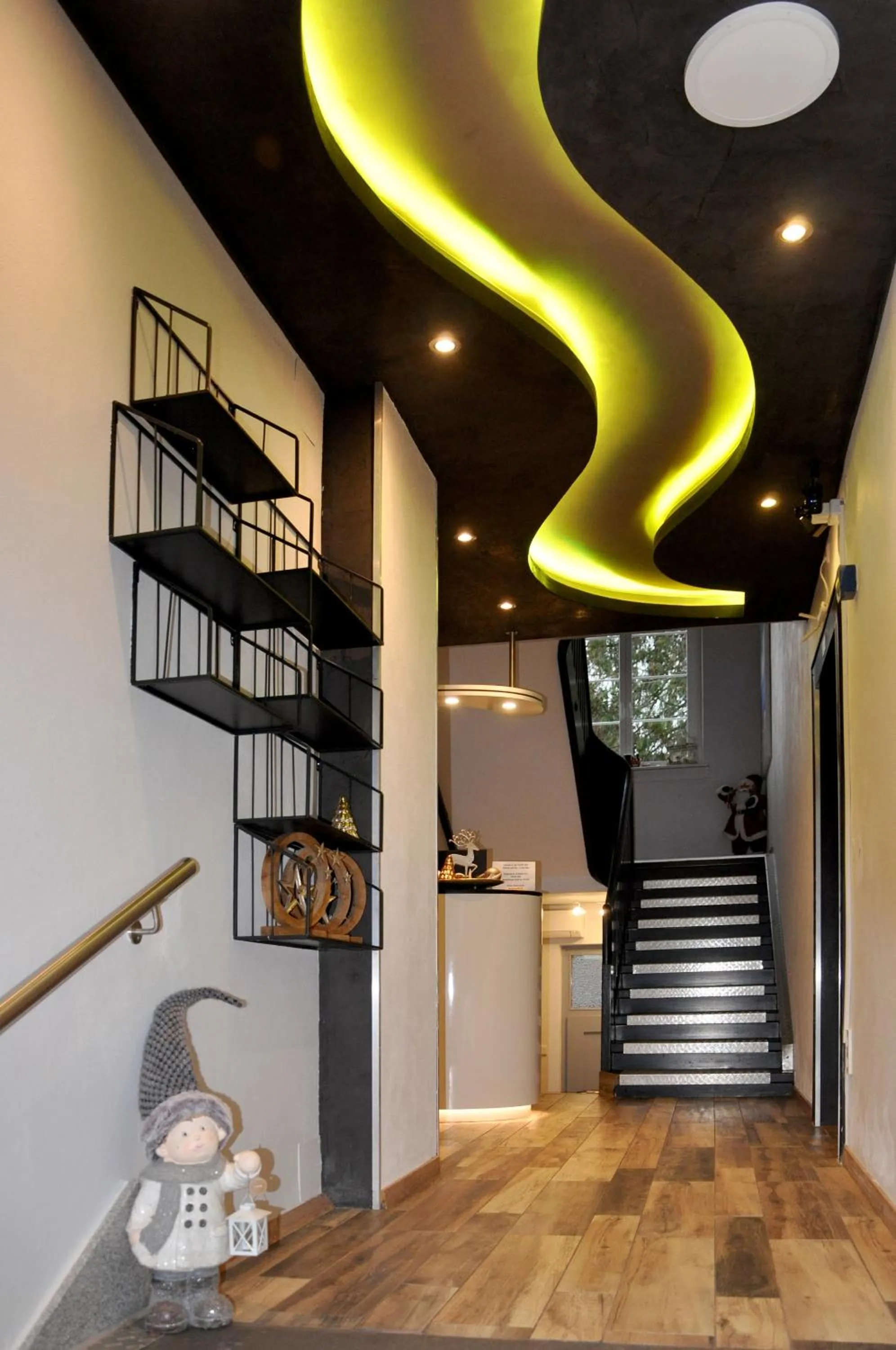 Lobby or reception in Hotel Mäuerle