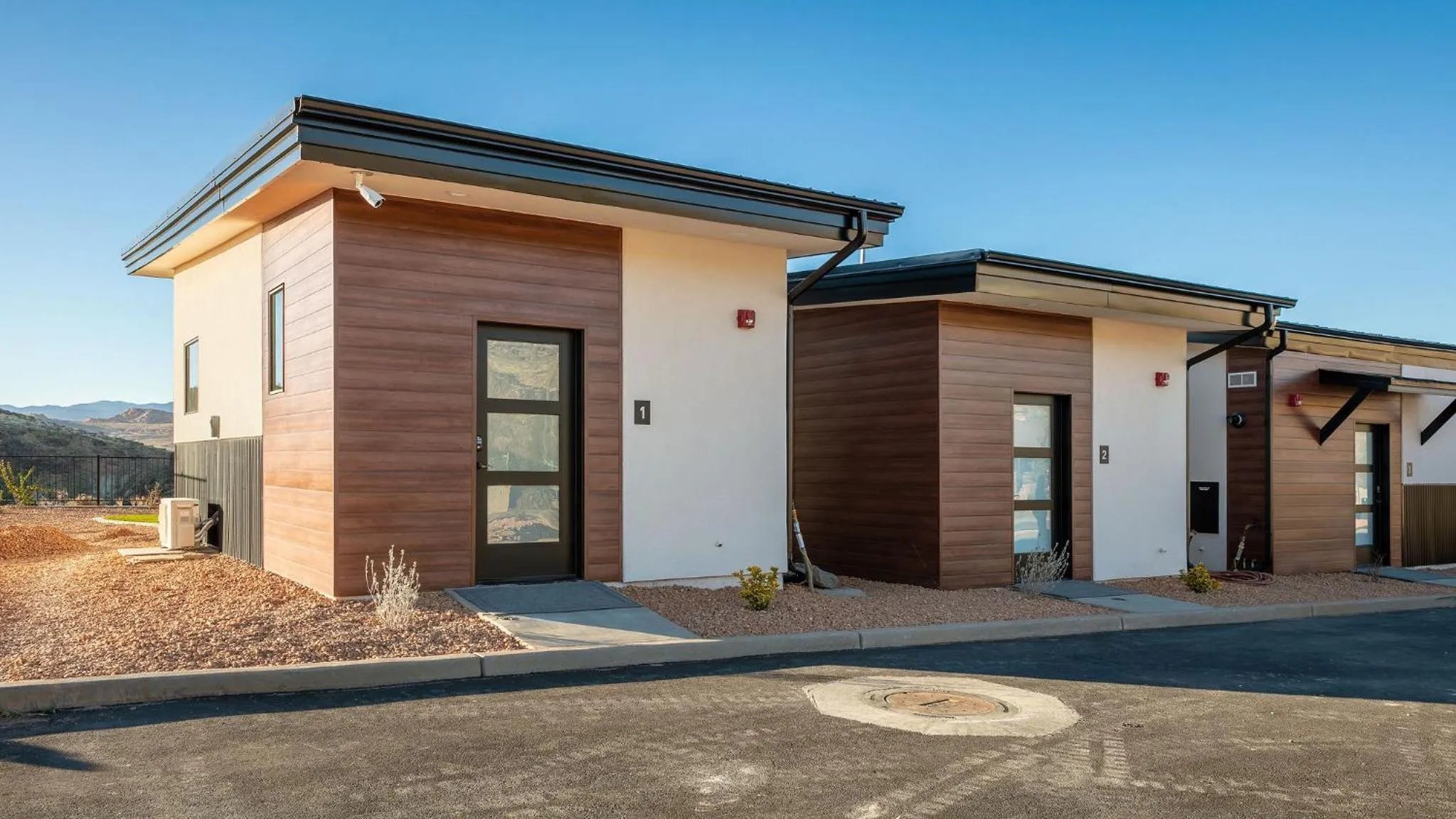 Facade/entrance in The Dwellings