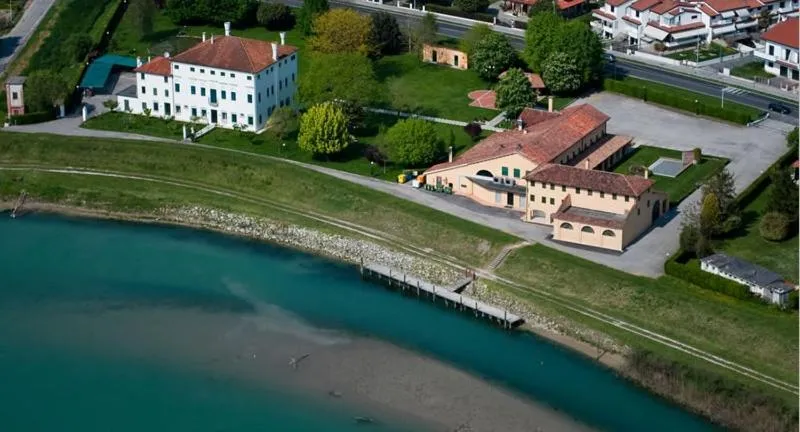 Bird's eye view in Villa Dei Dogi