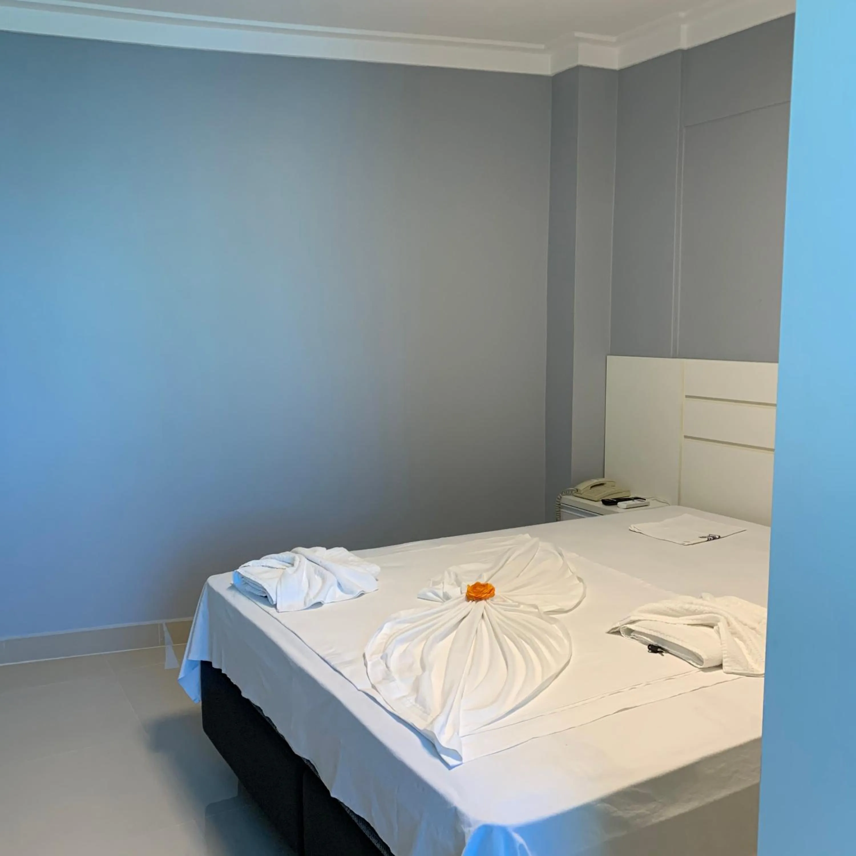Bed in ARARAS Apart Hotel