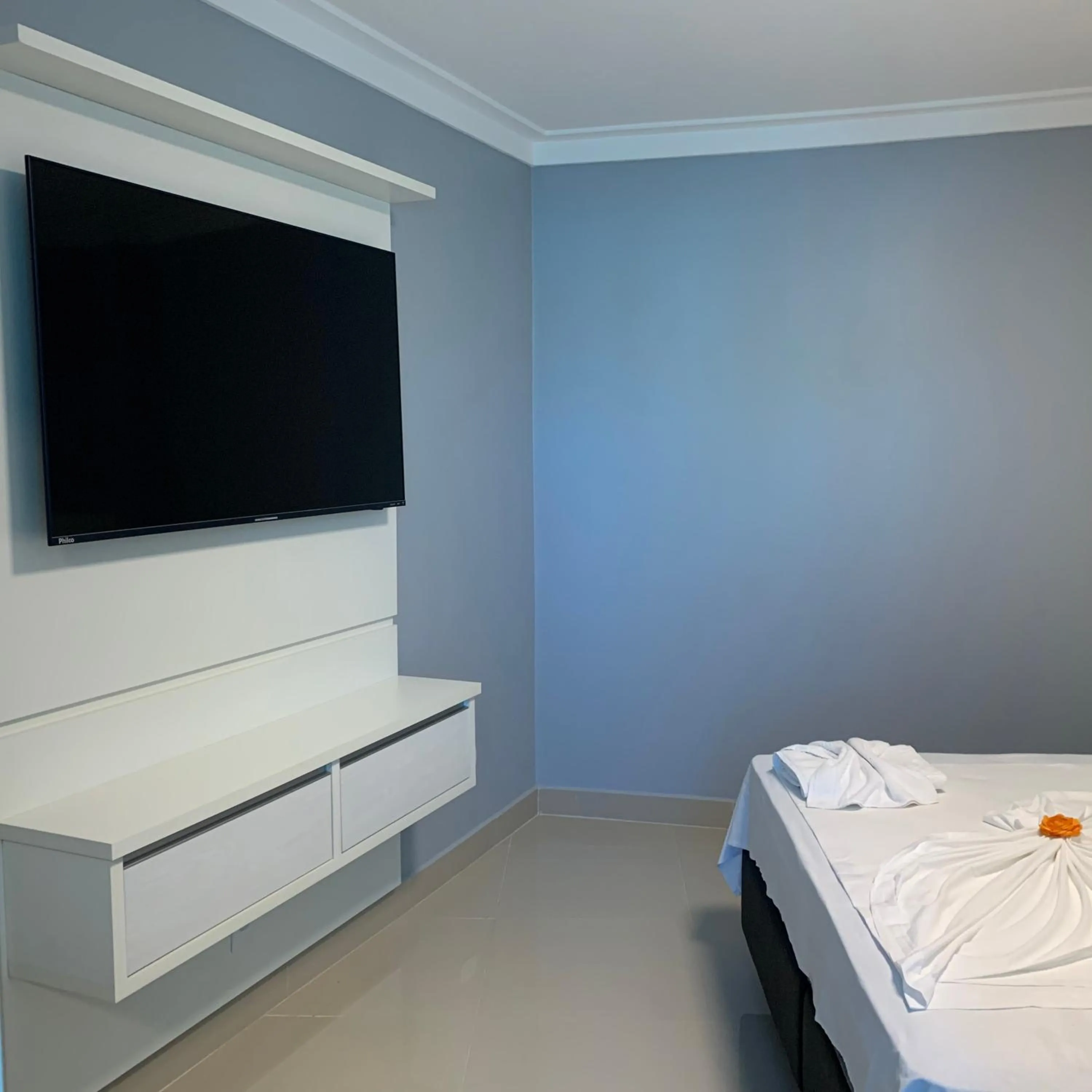 Bed in ARARAS Apart Hotel