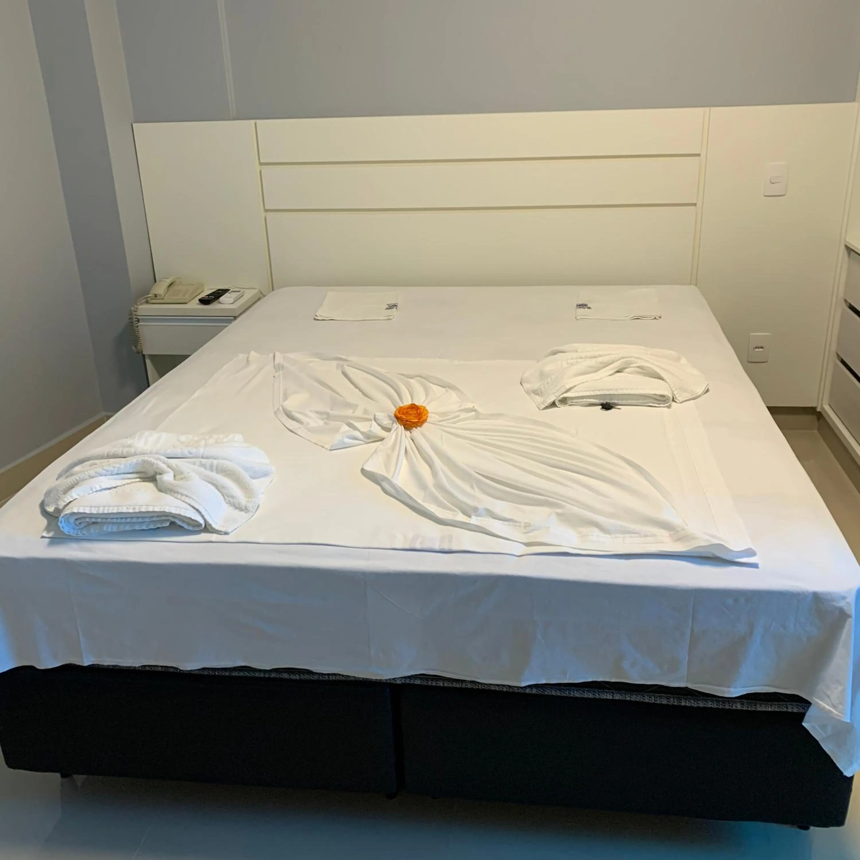 Bed in ARARAS Apart Hotel