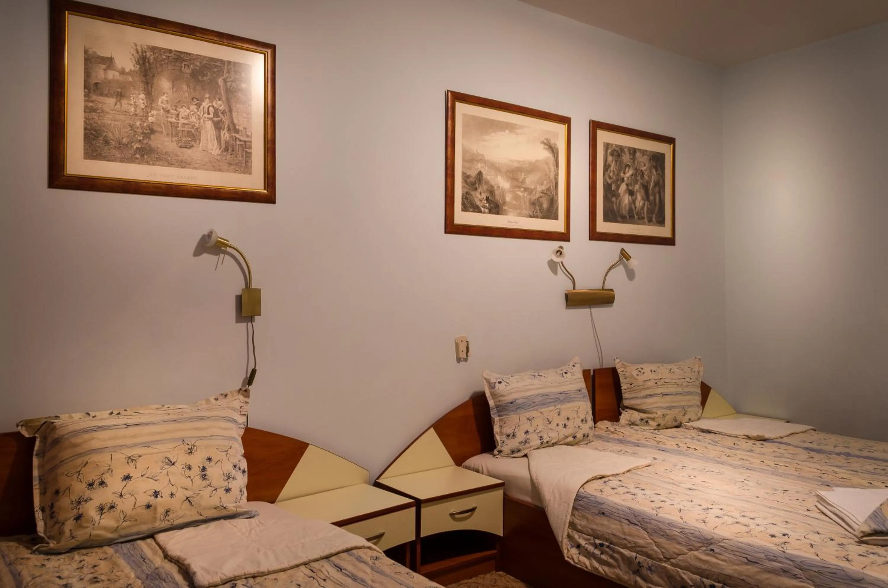 Bed in Kalypso Hotel