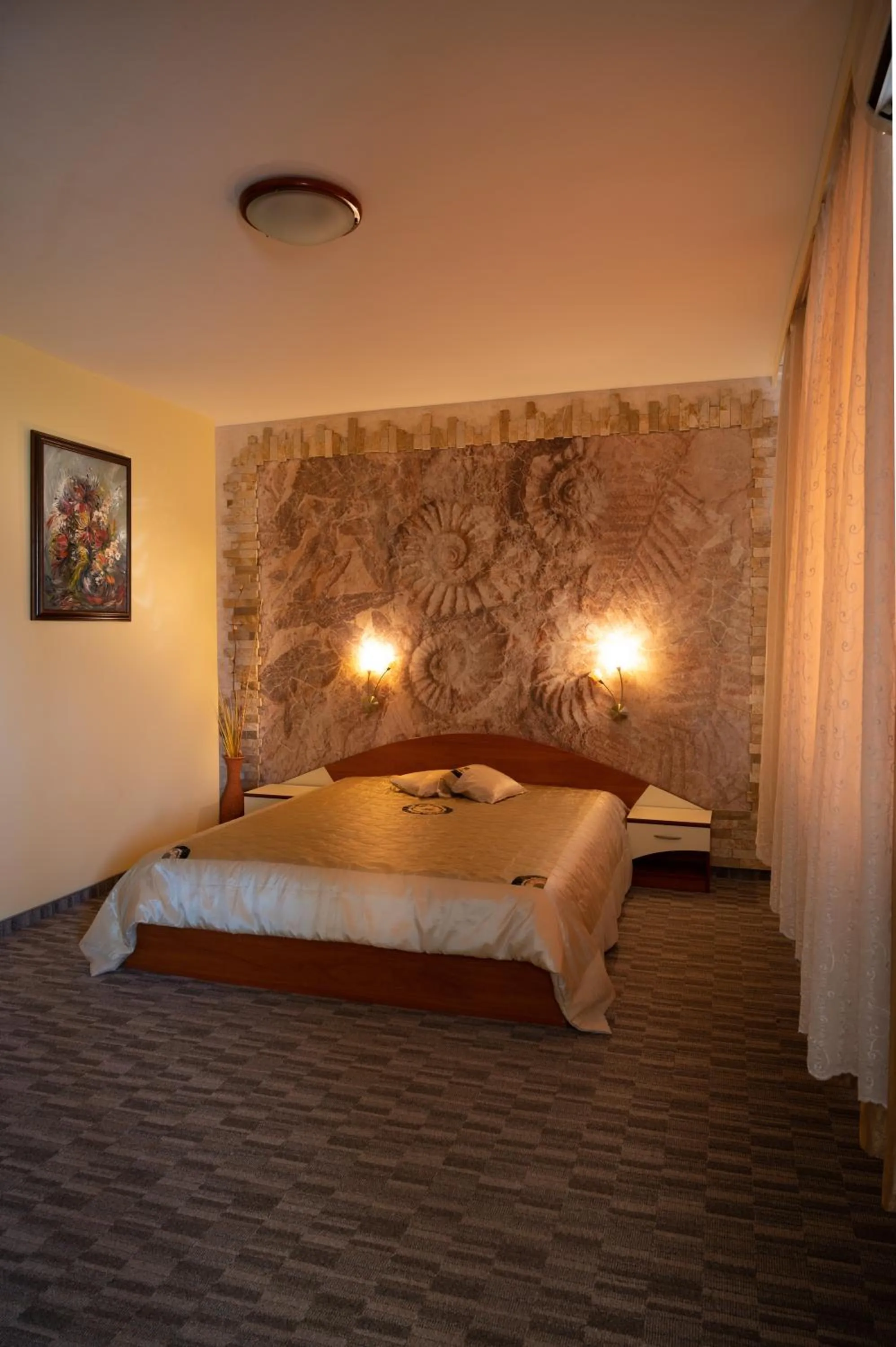 Bed in Kalypso Hotel