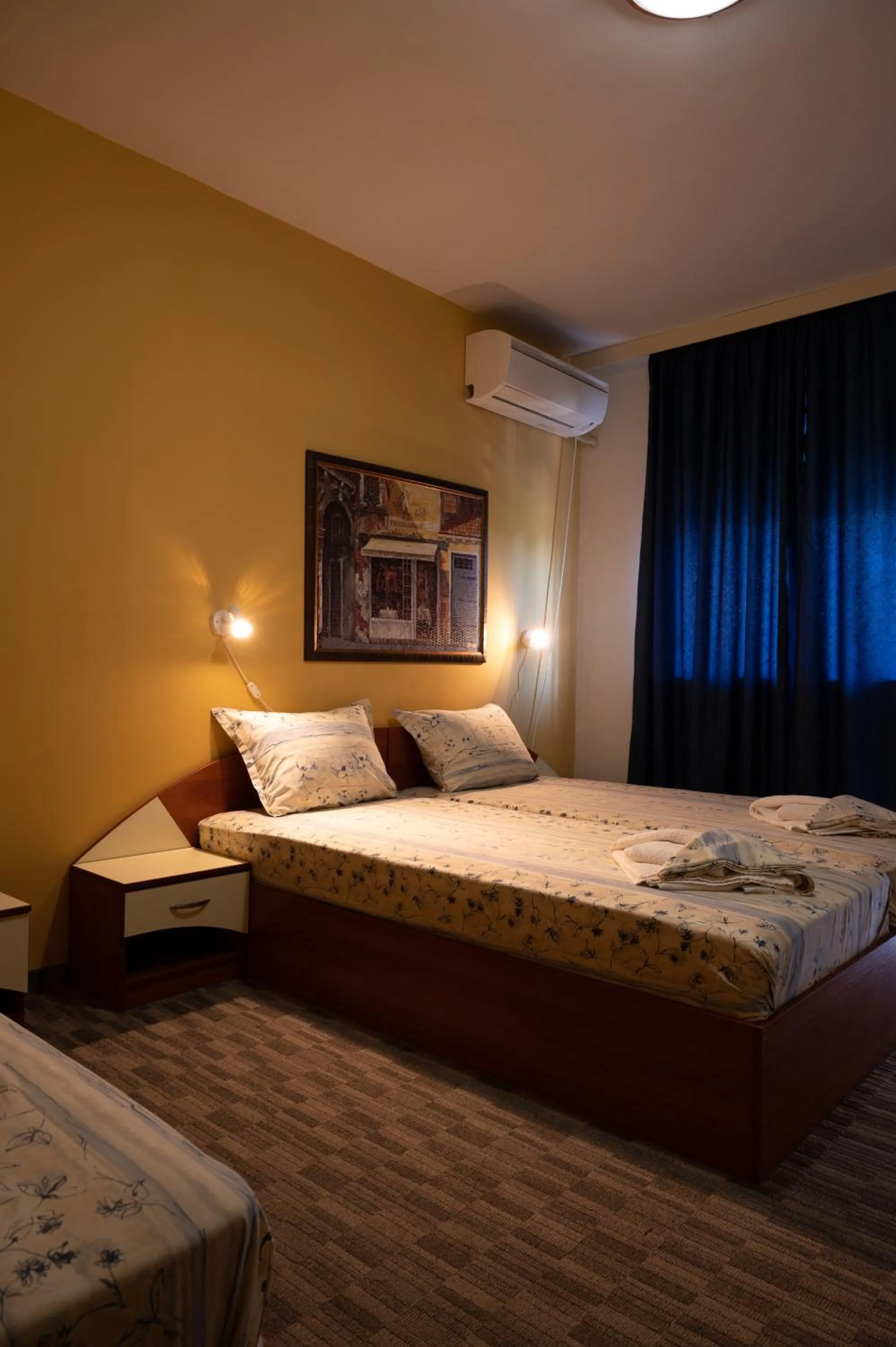 Bed in Kalypso Hotel