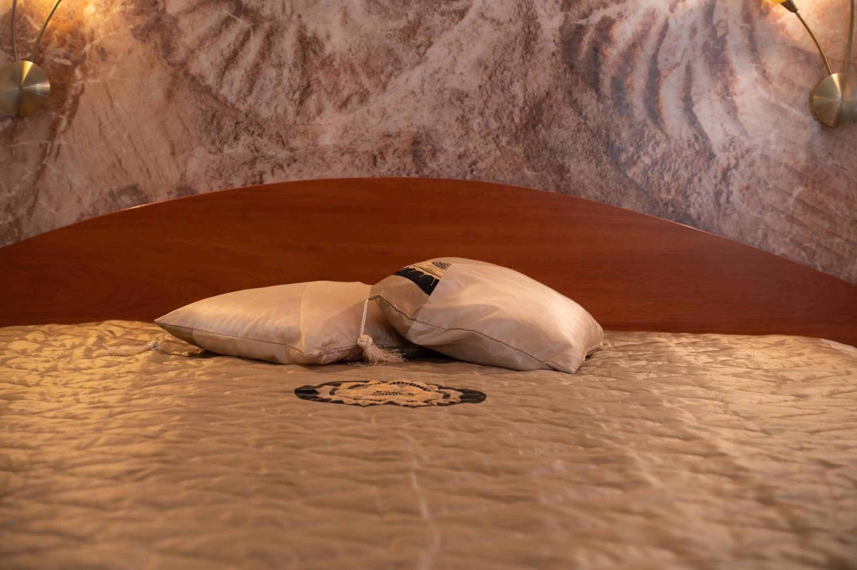 Bed in Kalypso Hotel