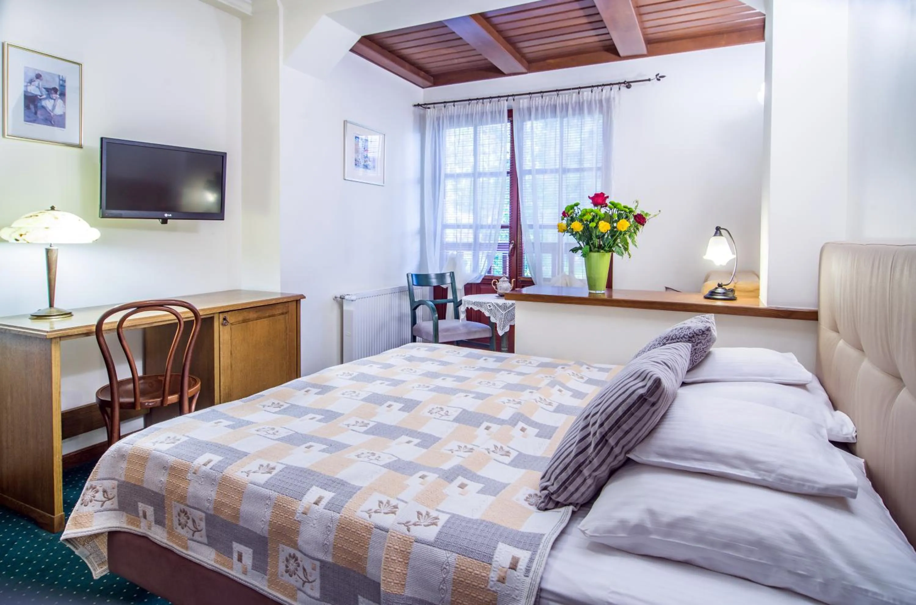 Photo of the whole room, Bed in Hotel Dwa Księżyce