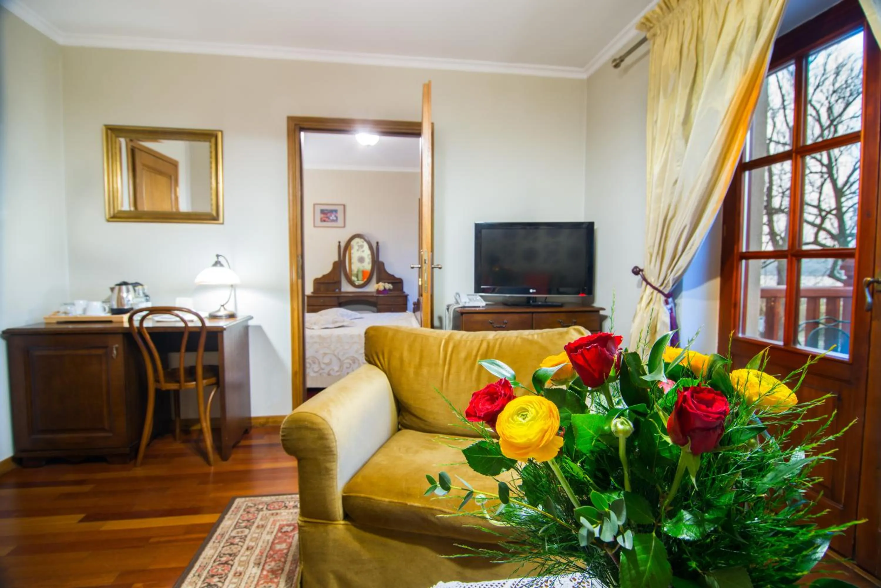 Living room in Hotel Dwa Księżyce