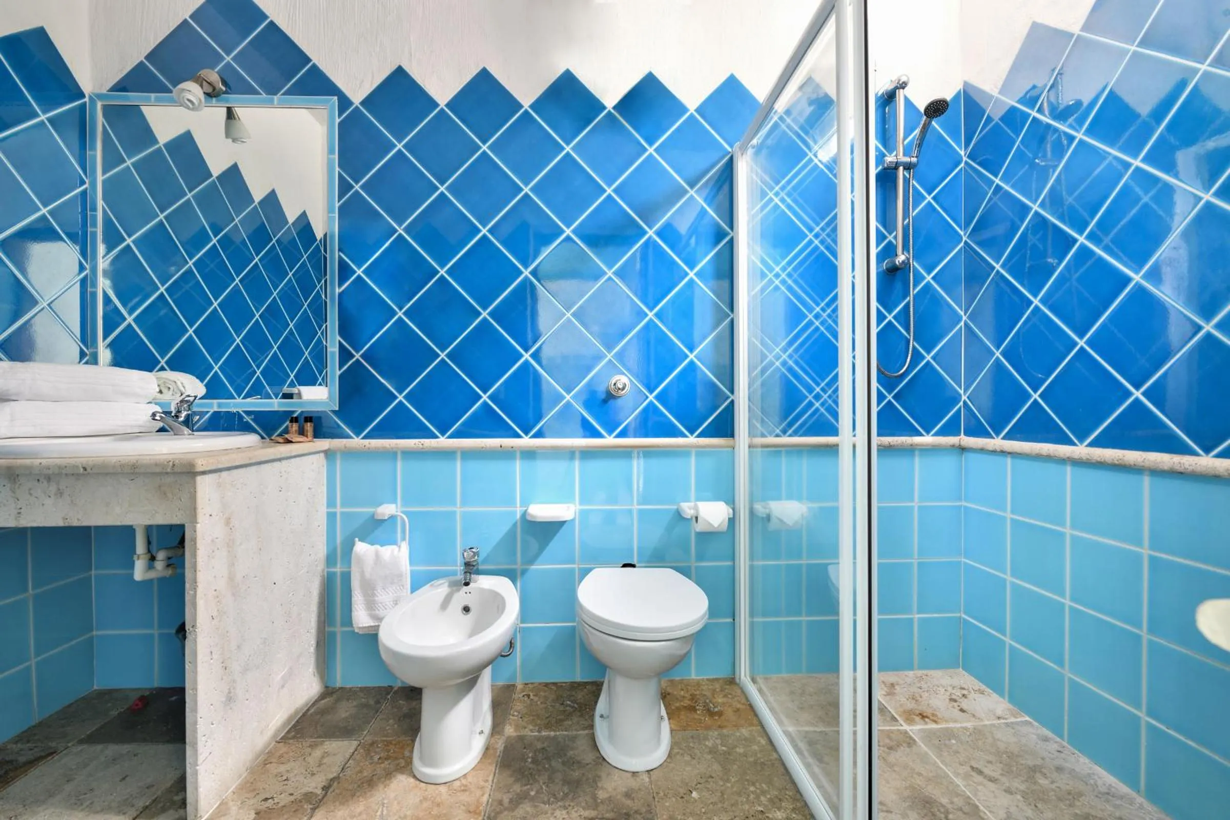 Shower in Arbatax Park Resort - Ville del Parco