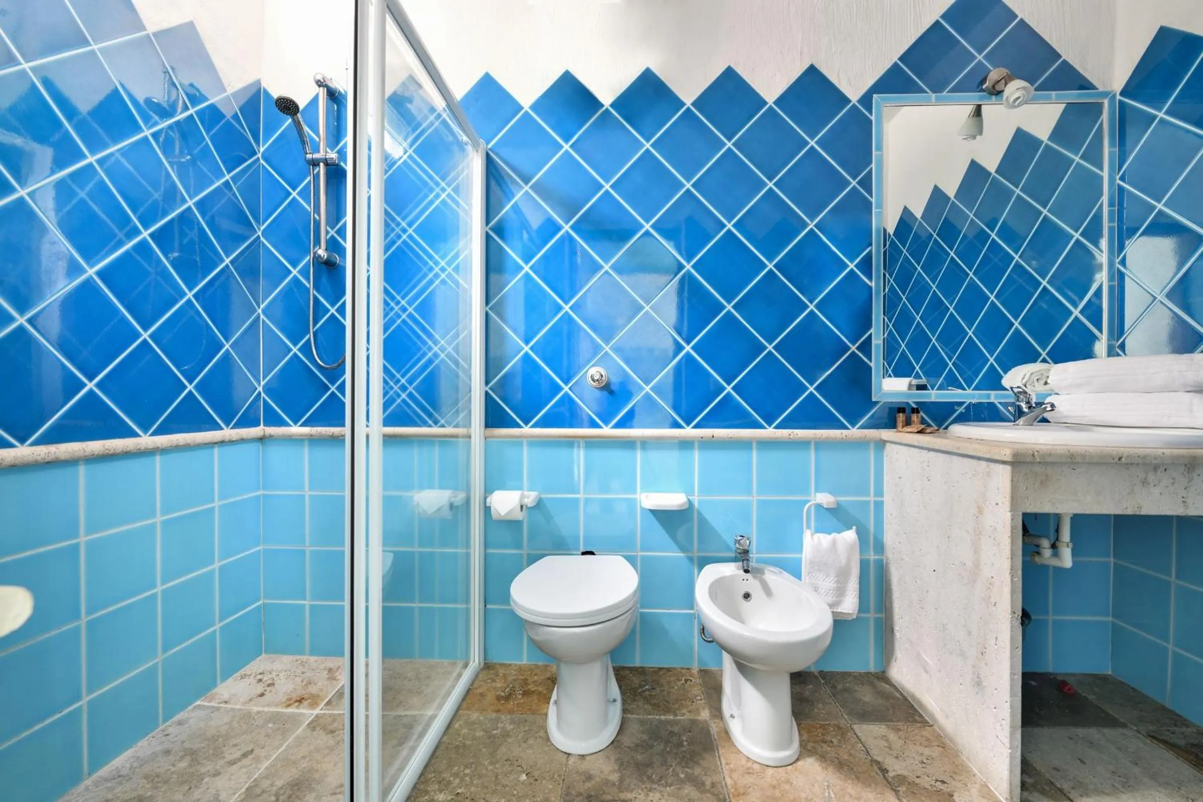 Shower in Arbatax Park Resort - Ville del Parco