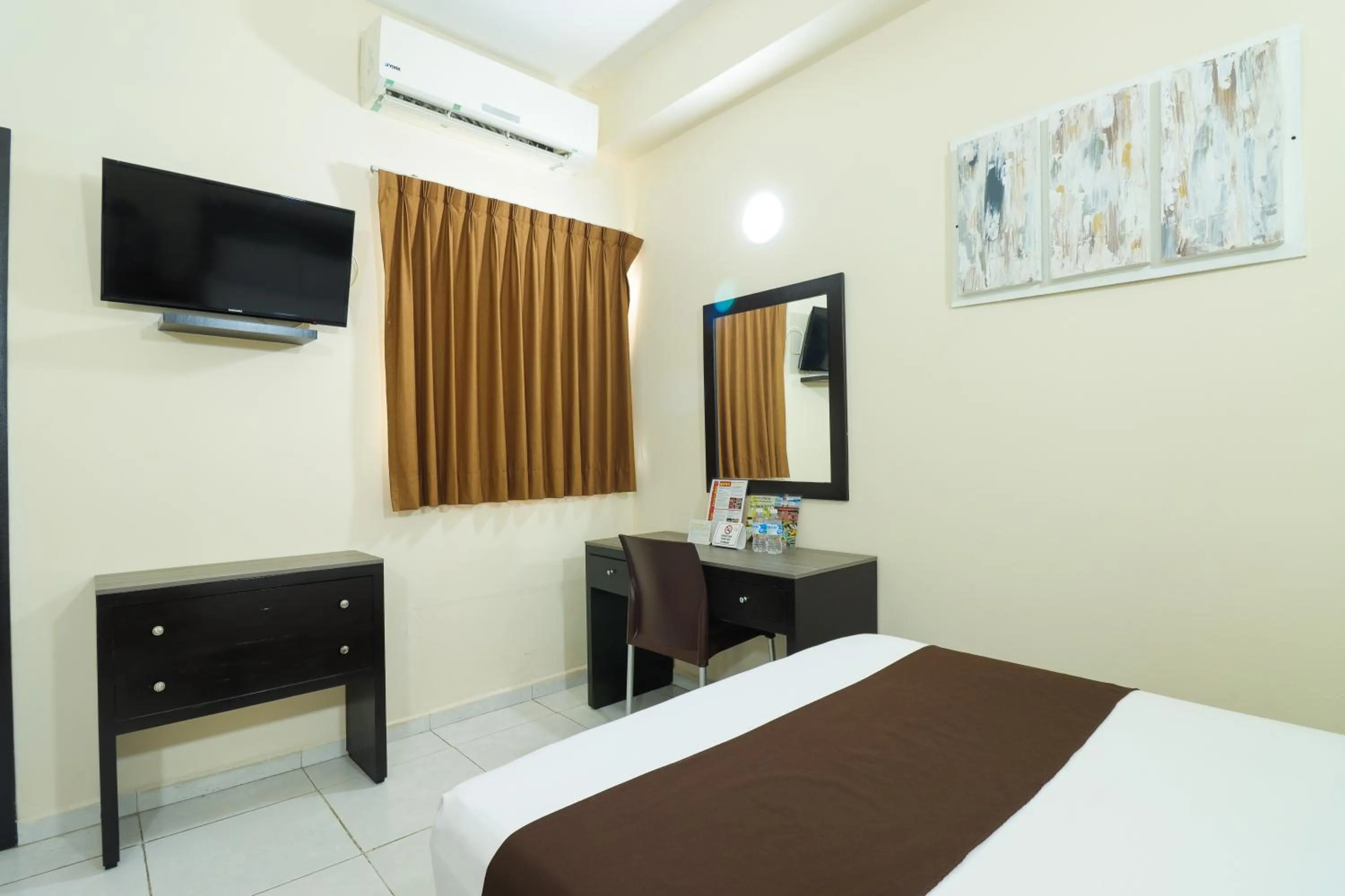 Bed in HOTEL VILLA MARGARITAS