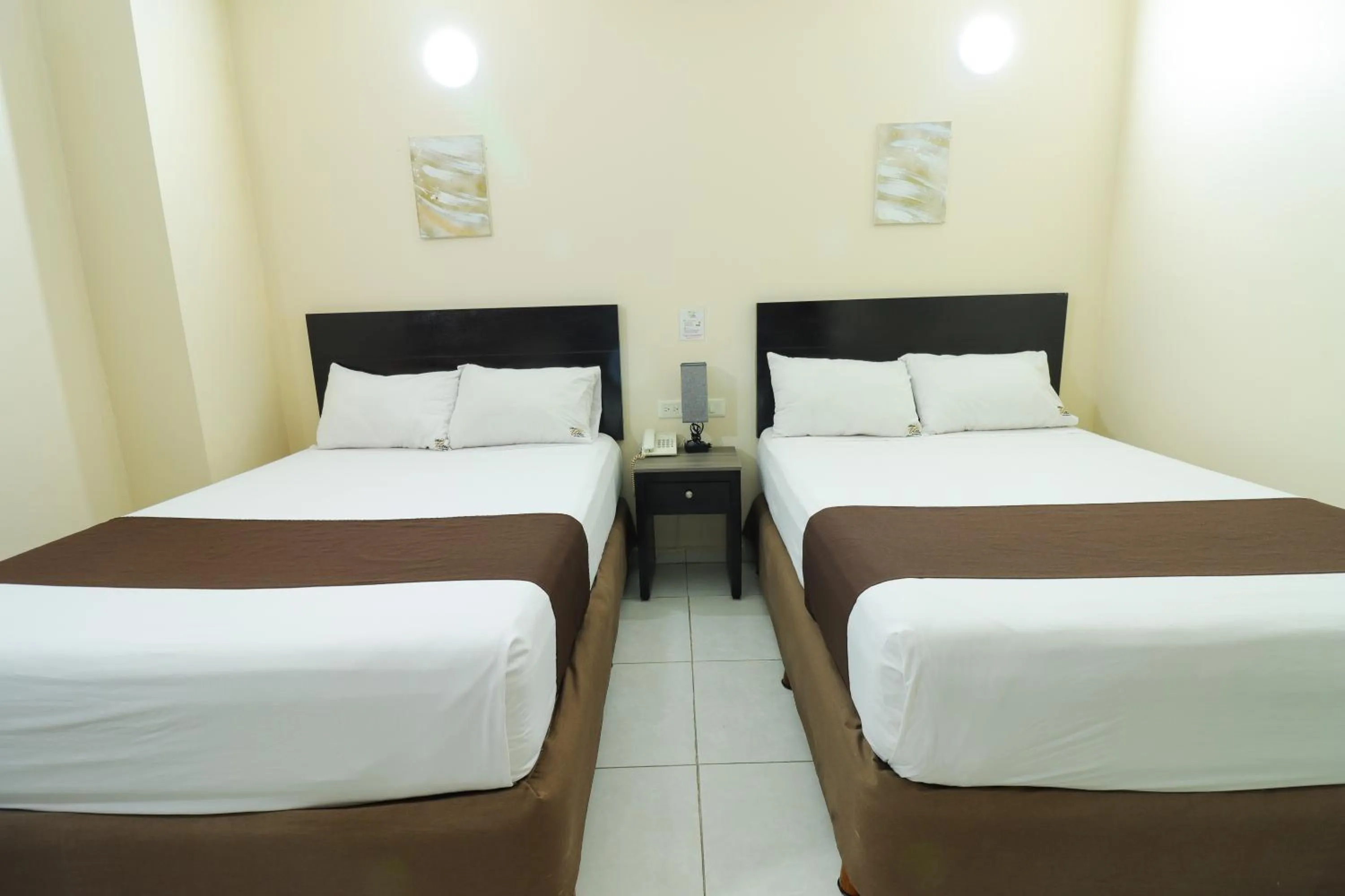 Bed in HOTEL VILLA MARGARITAS