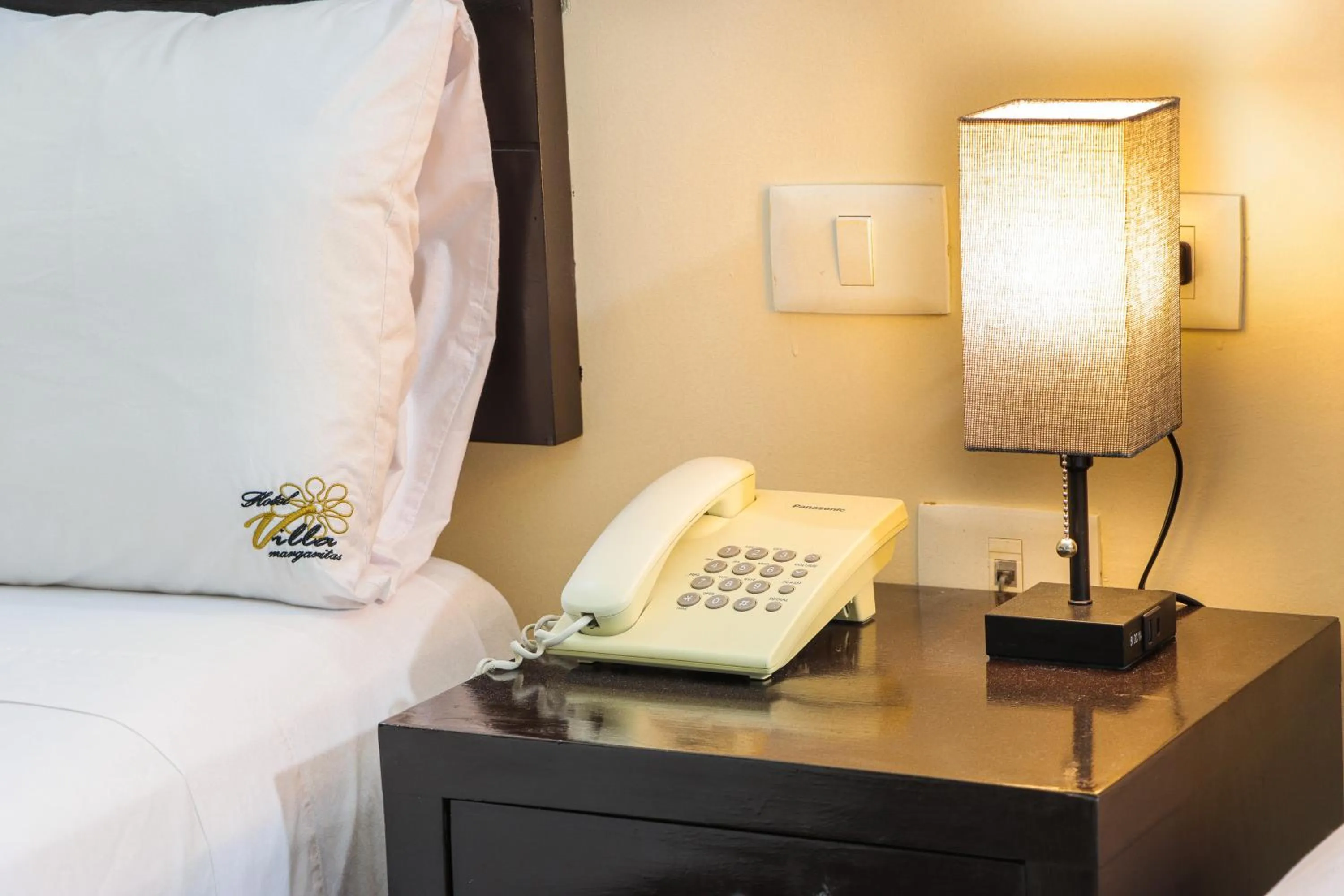 Bed in HOTEL VILLA MARGARITAS