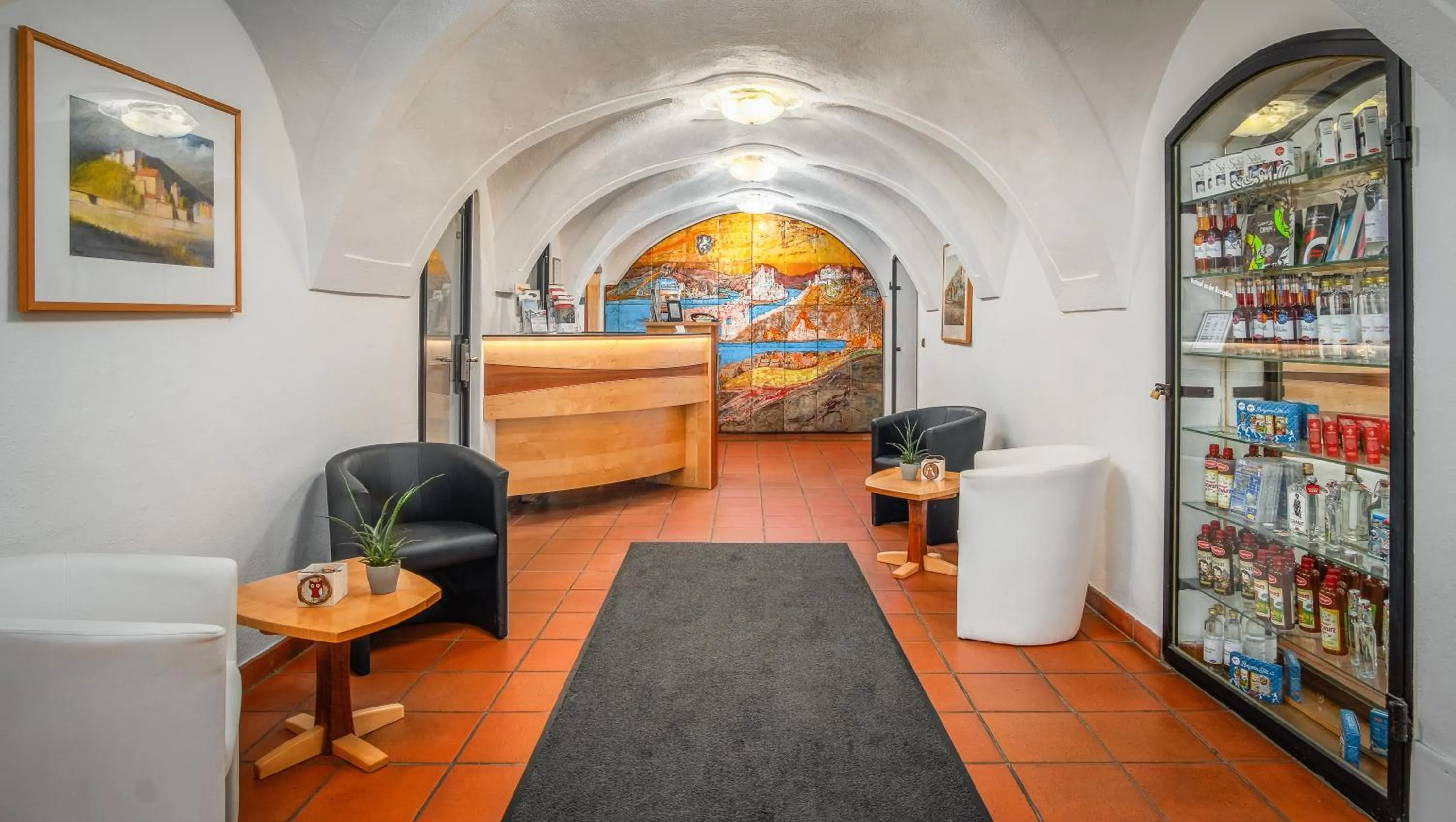 Lobby or reception in Hotel Passauer Wolf