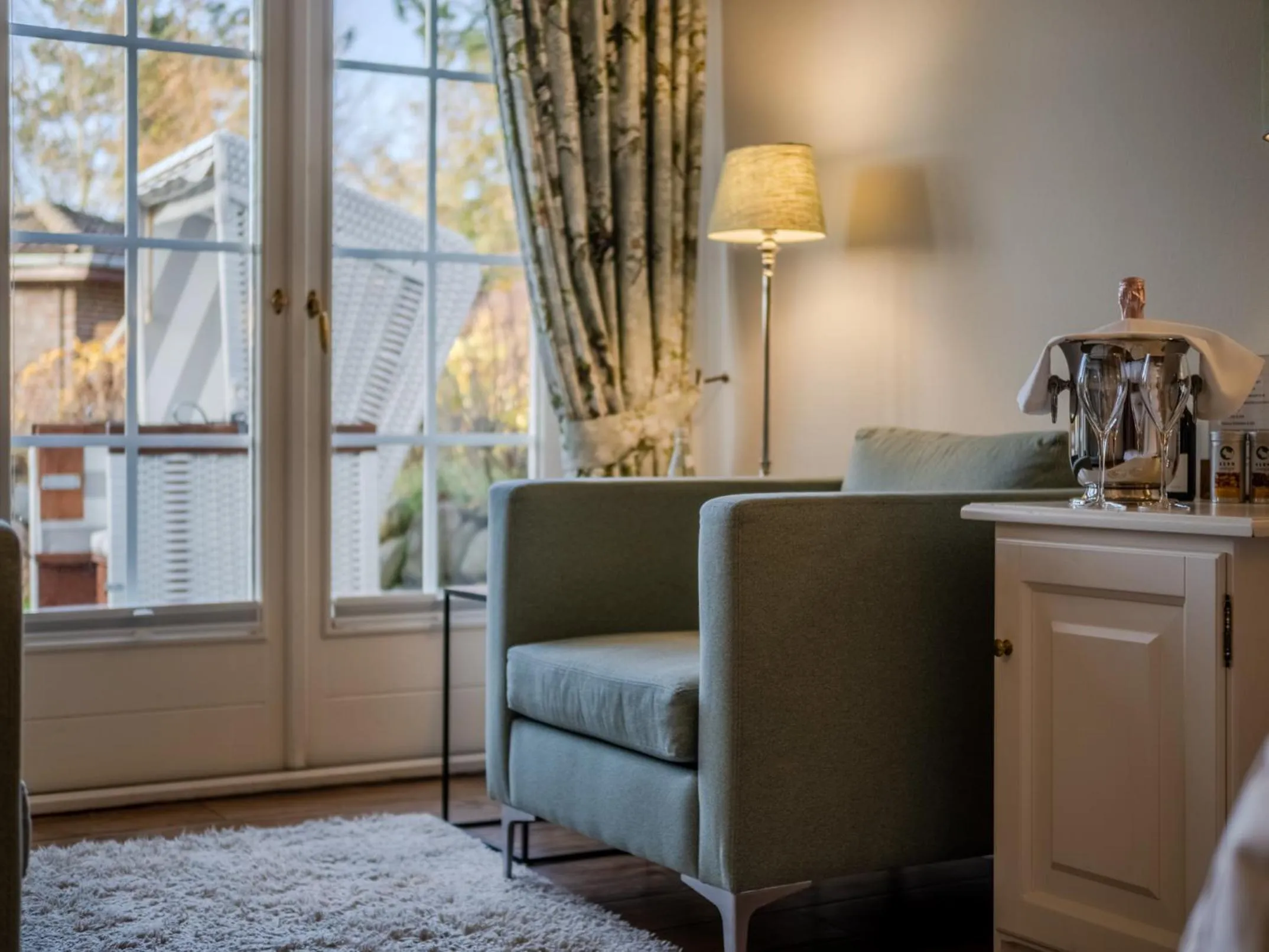 Seating area in Boutiquehotel Seiler Hof Keitum