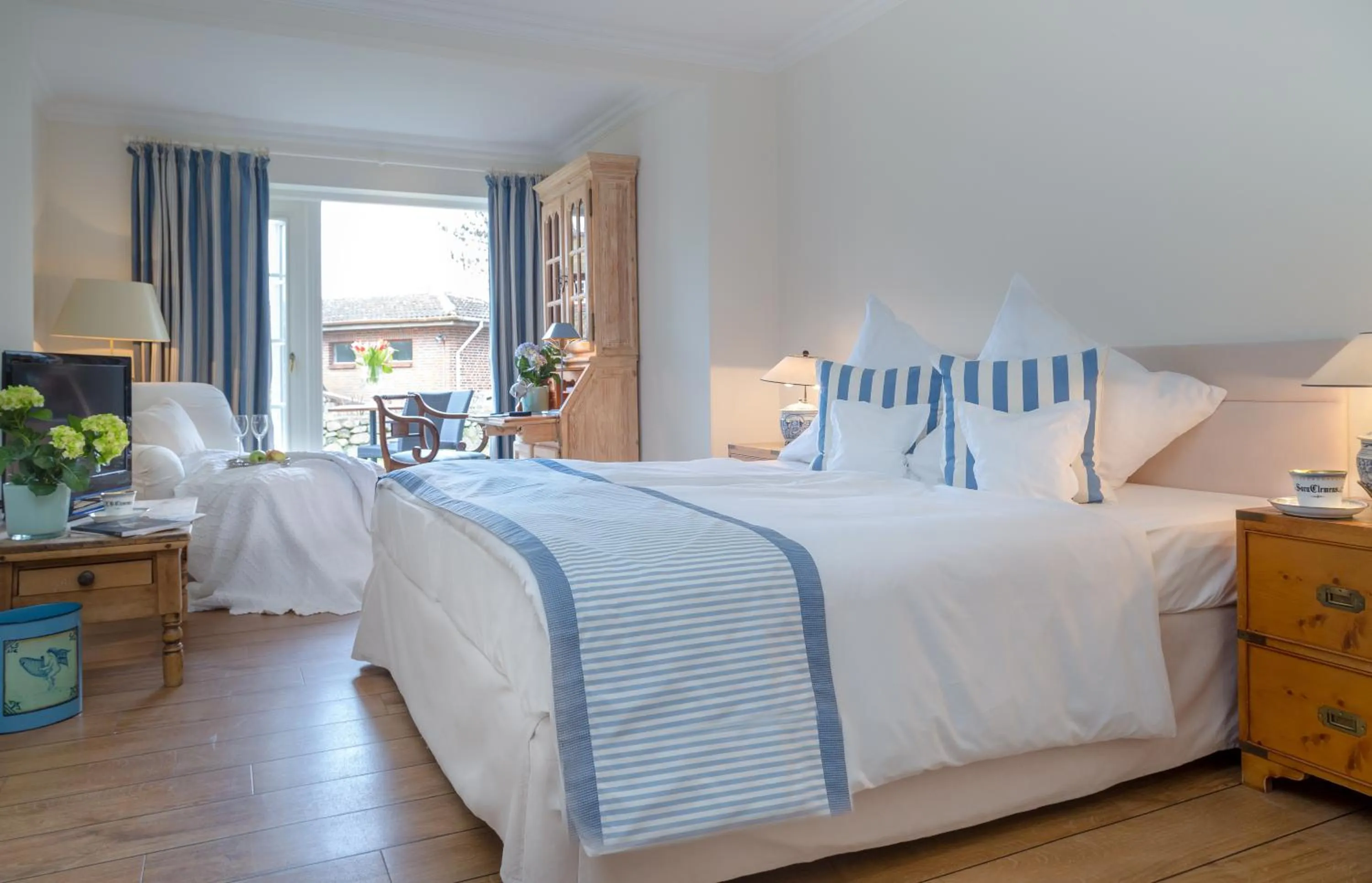 Comfort Double Room with Terrace in Boutiquehotel Seiler Hof Keitum