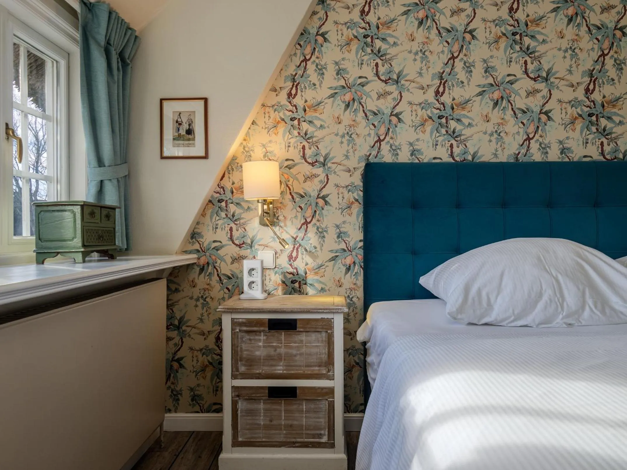 Bed in Boutiquehotel Seiler Hof Keitum