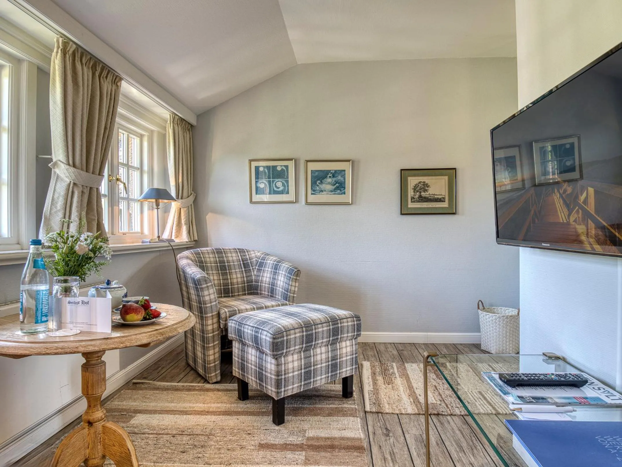 Seating area in Boutiquehotel Seiler Hof Keitum