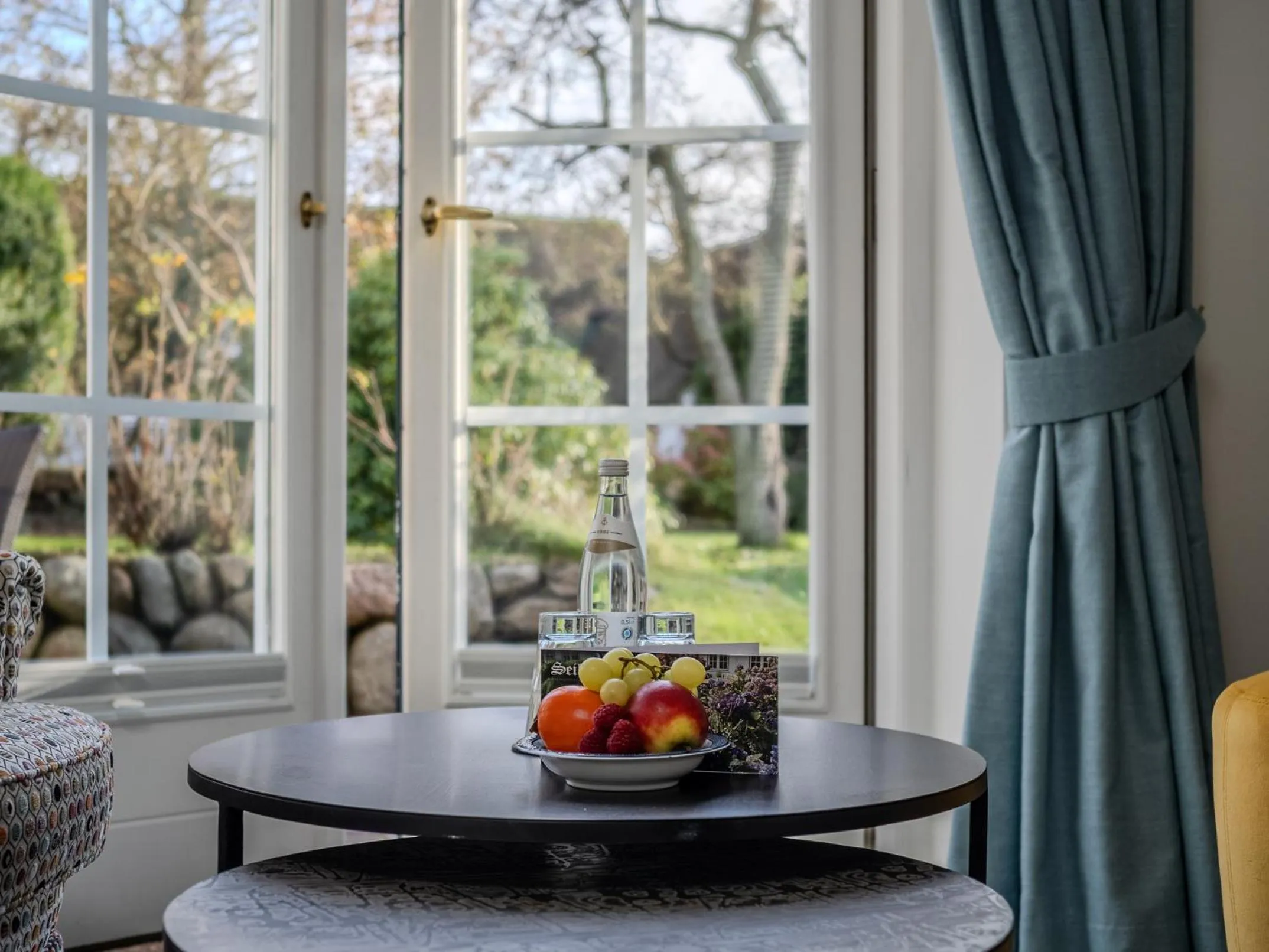 Garden view in Boutiquehotel Seiler Hof Keitum