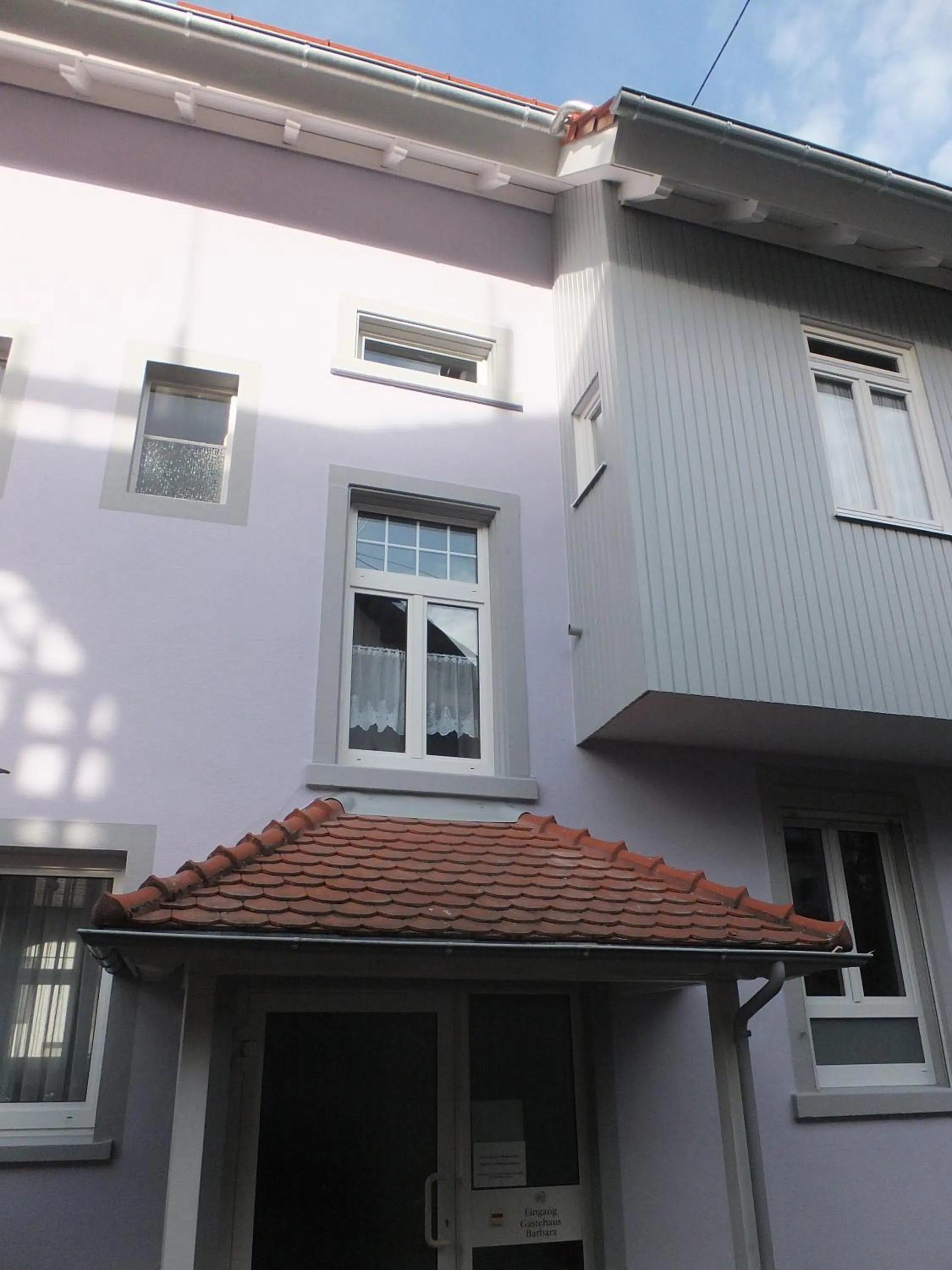 Facade/entrance in TIPTOP Hotel Garni Pfauen