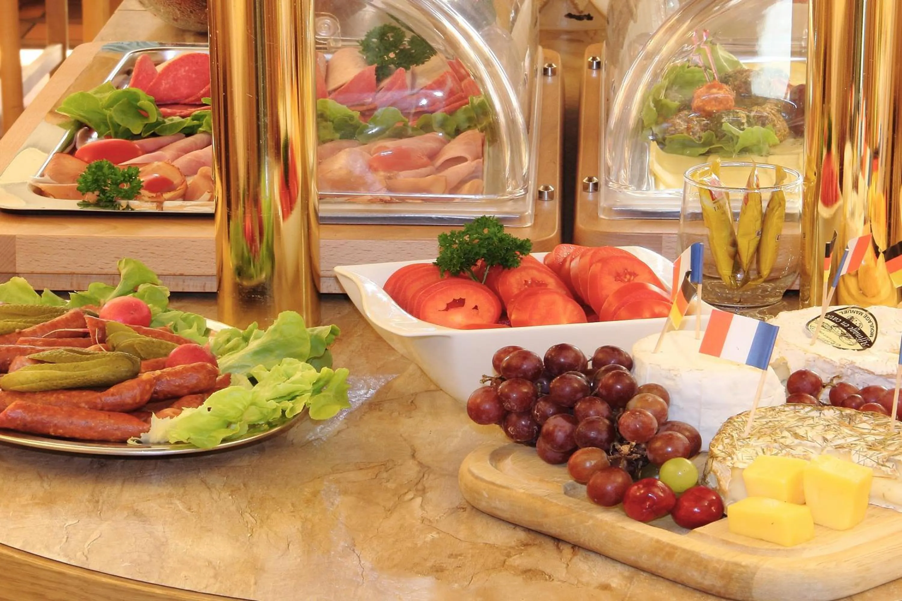 Food in TIPTOP Hotel Garni Pfauen