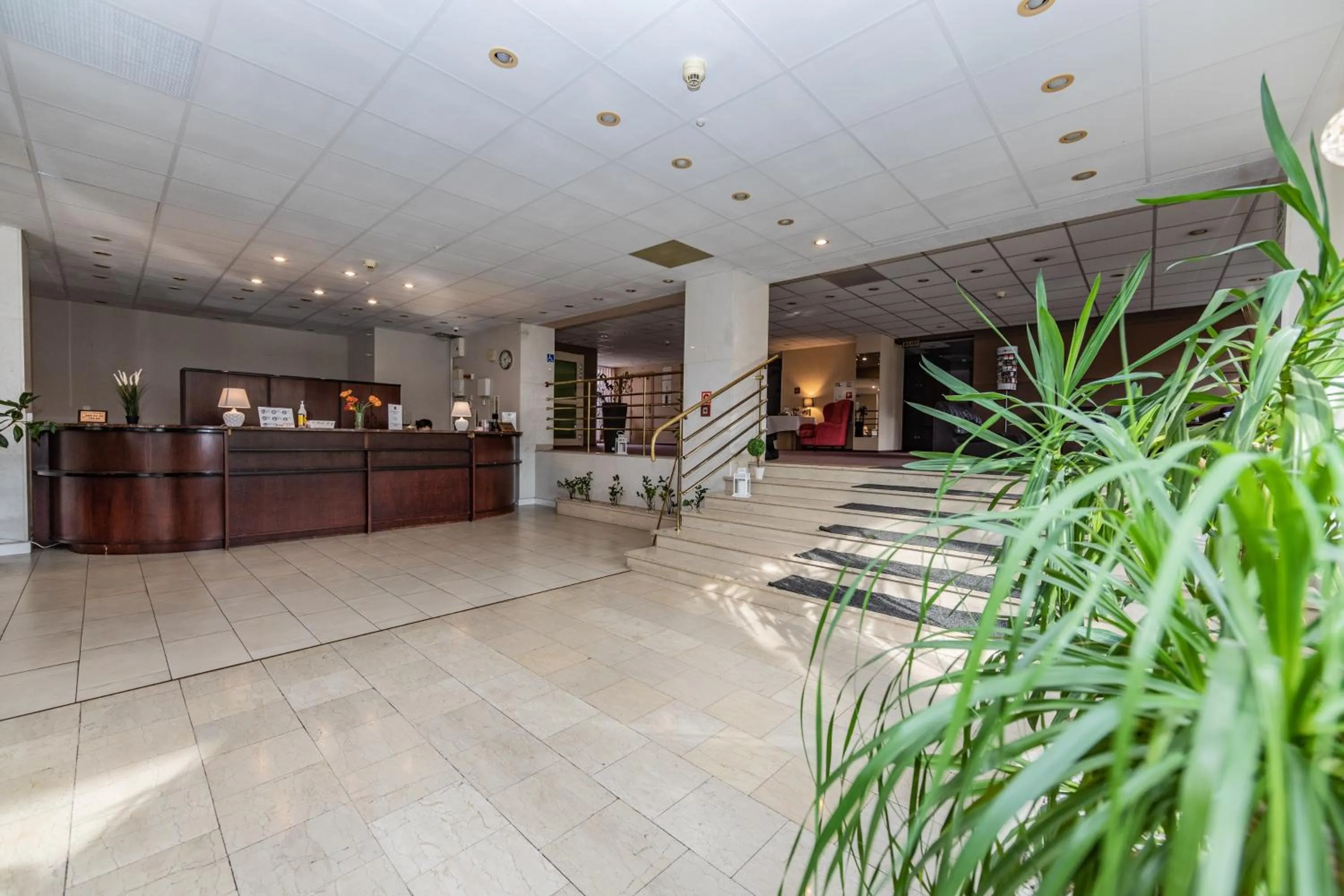 Lobby or reception in Hotel Sybilla