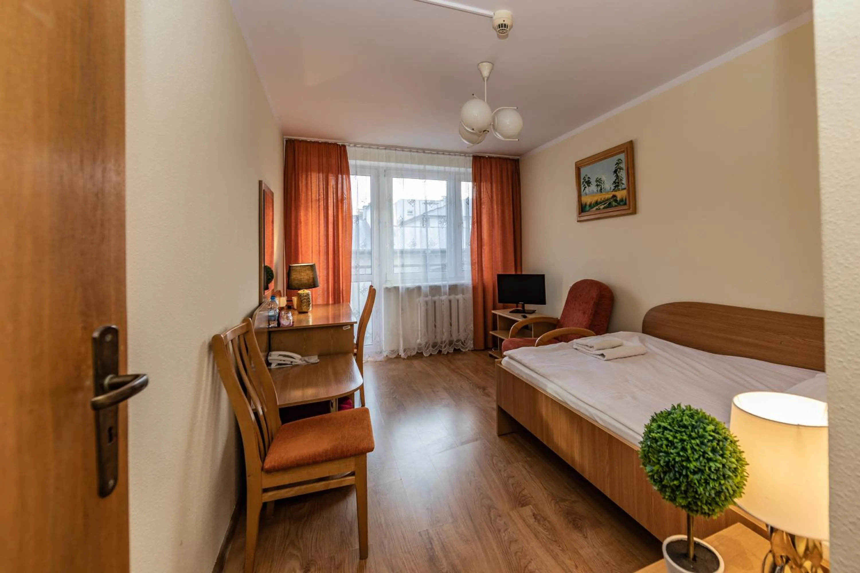 Bed in Hotel Sybilla