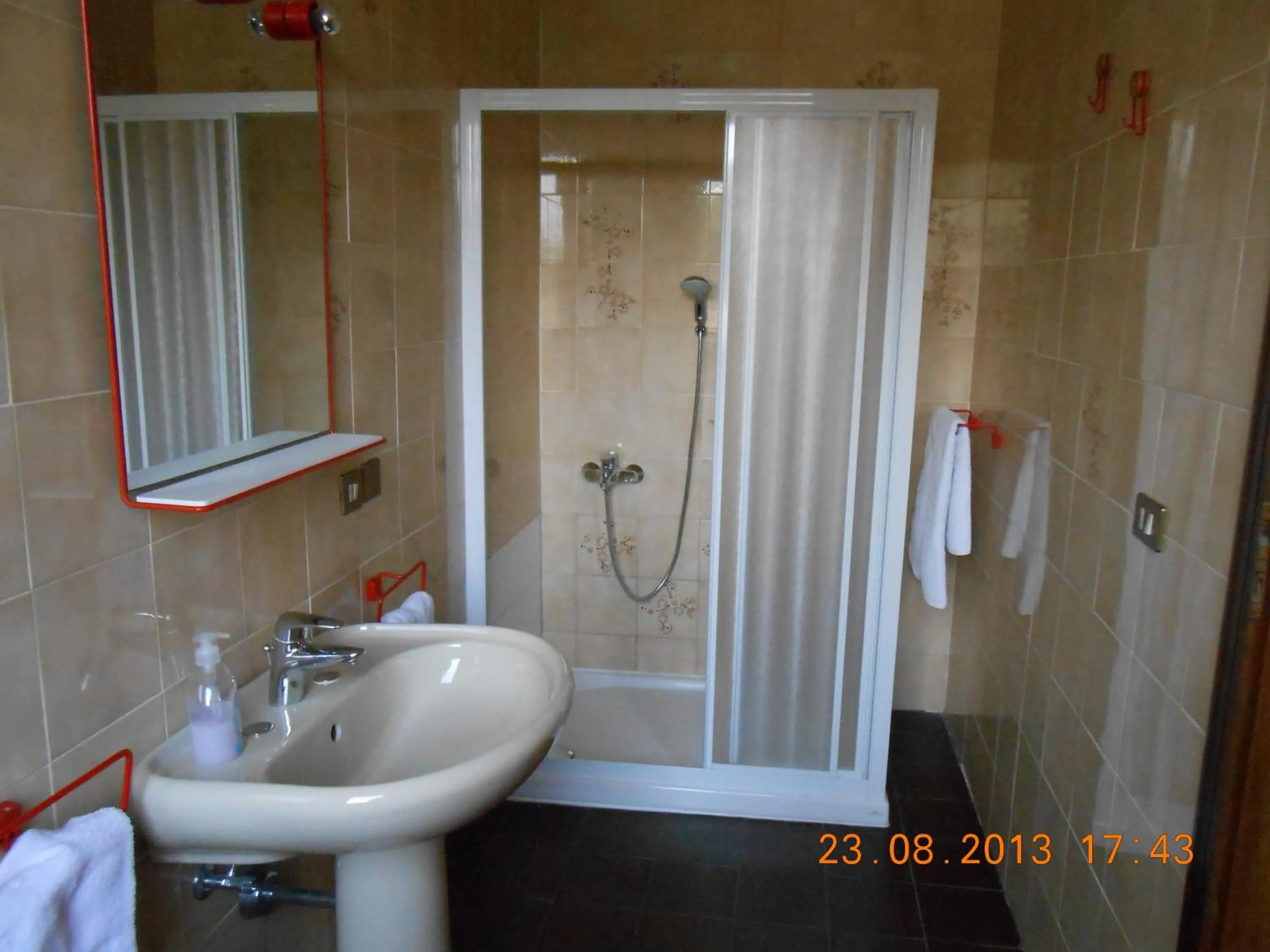 Bathroom in B&B La Pilastrina