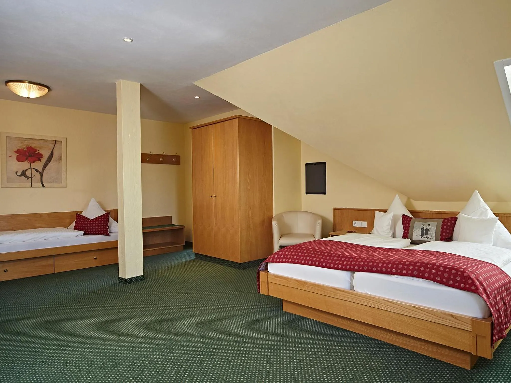 Bed in Landhotel Mohren