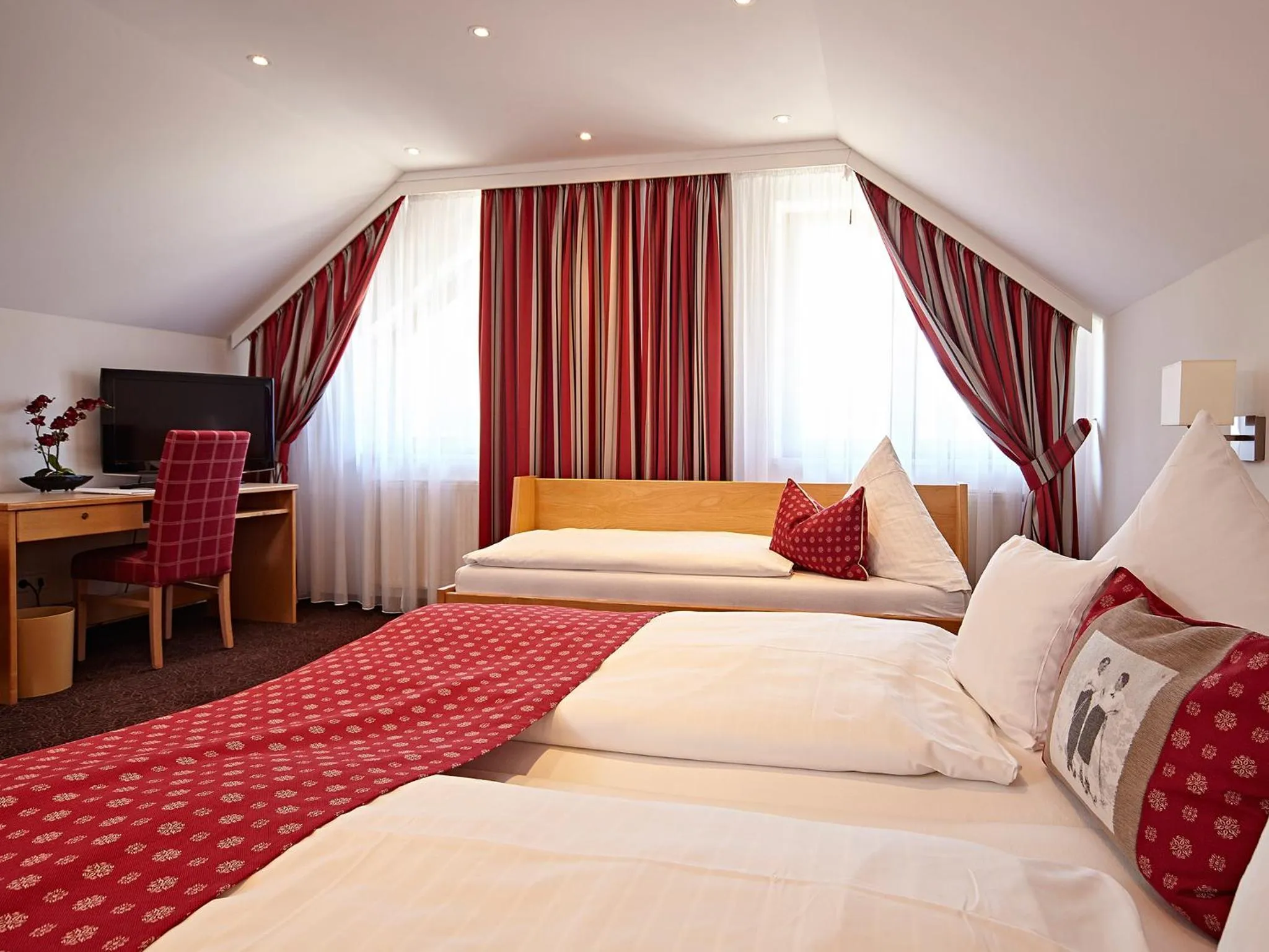 Bed in Landhotel Mohren