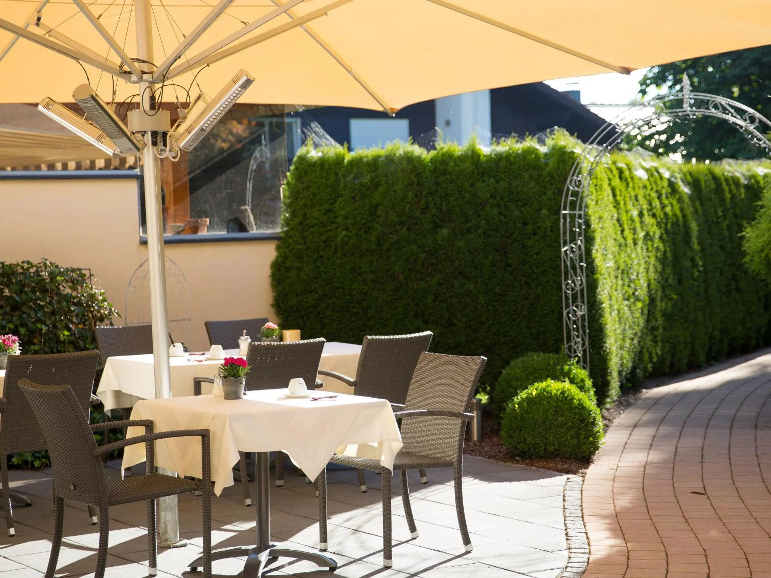 Garden in Landhotel Mohren