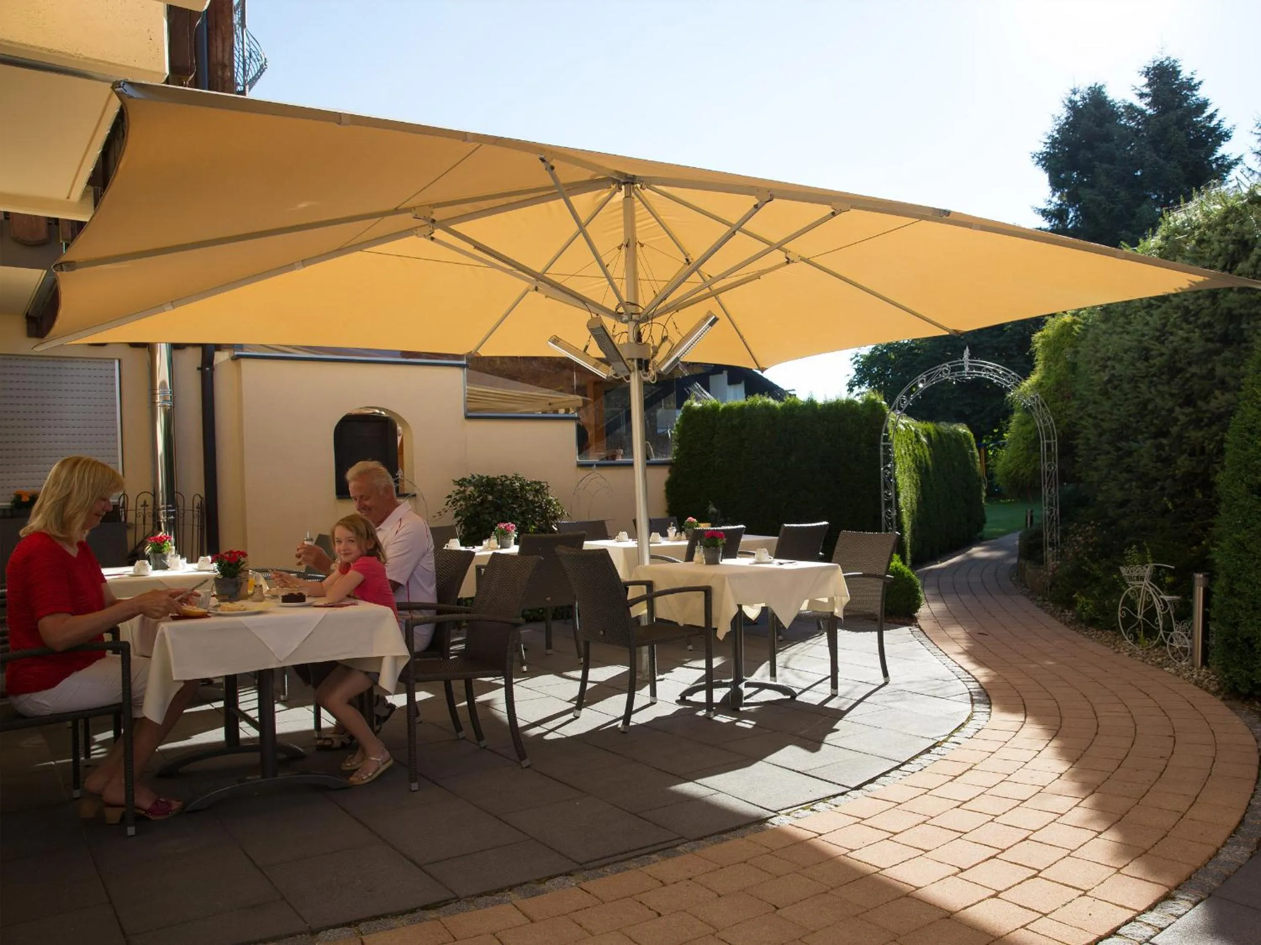 Garden in Landhotel Mohren