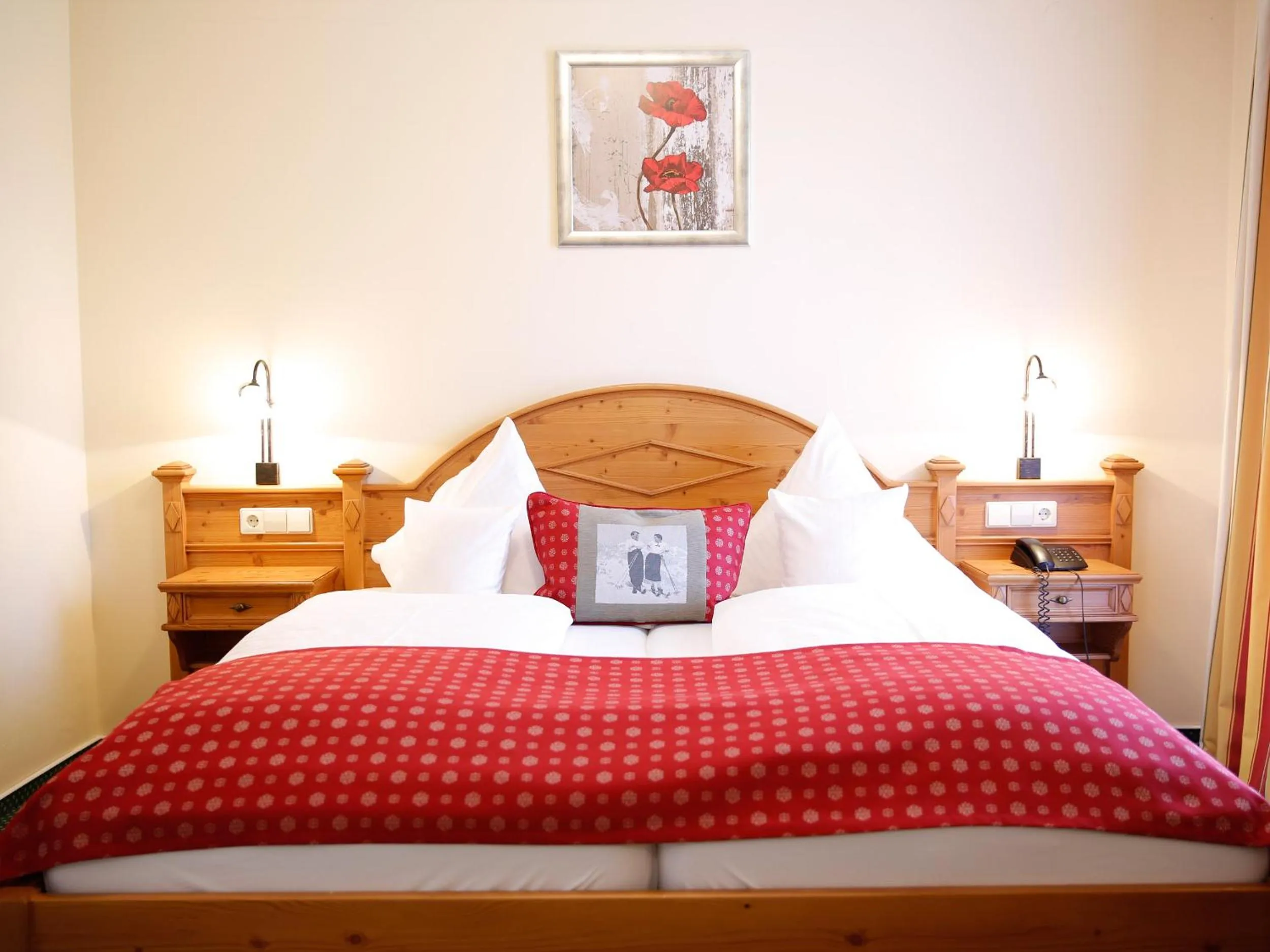 Photo of the whole room, Bed in Landhotel Mohren