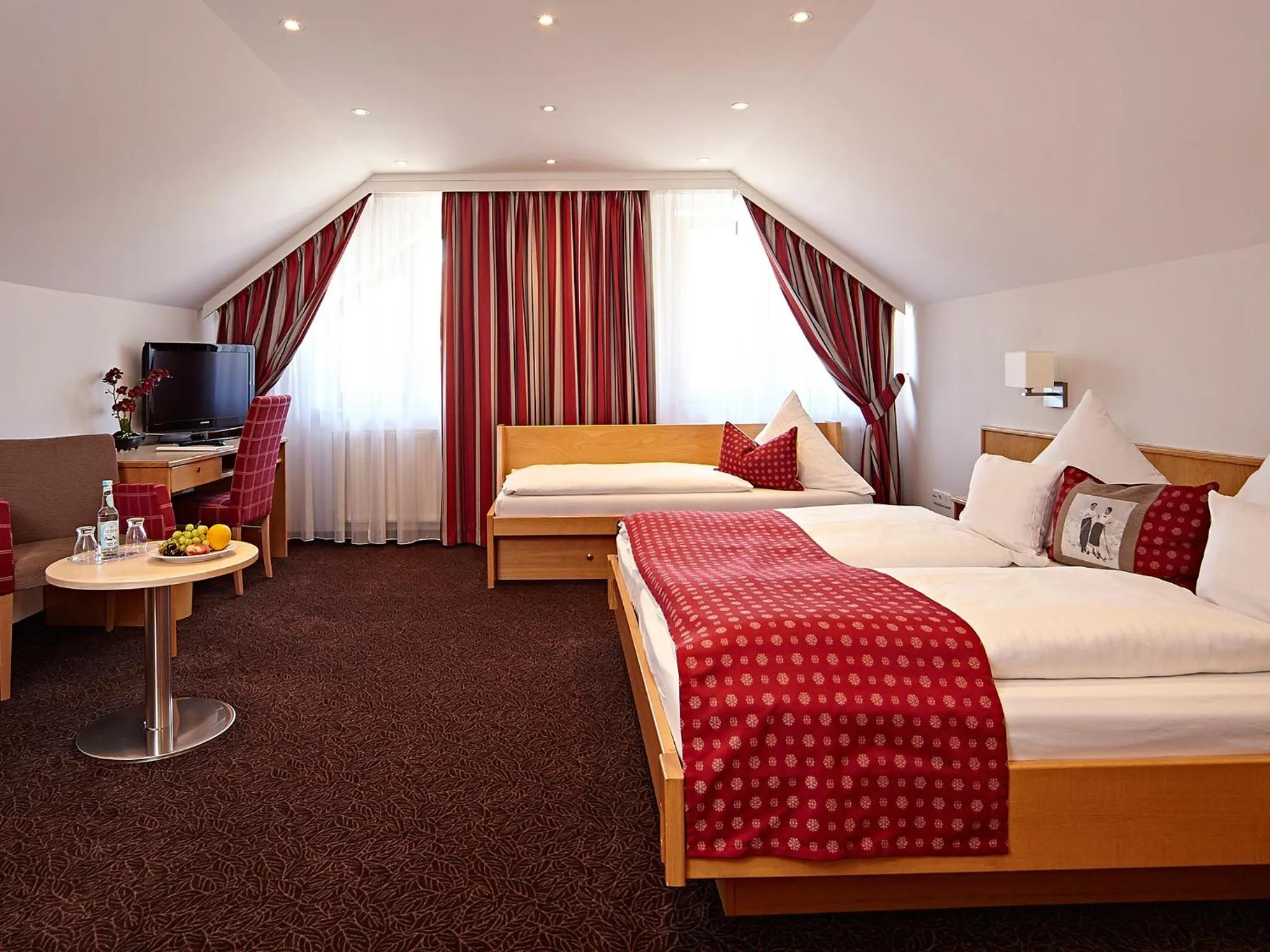Bed in Landhotel Mohren