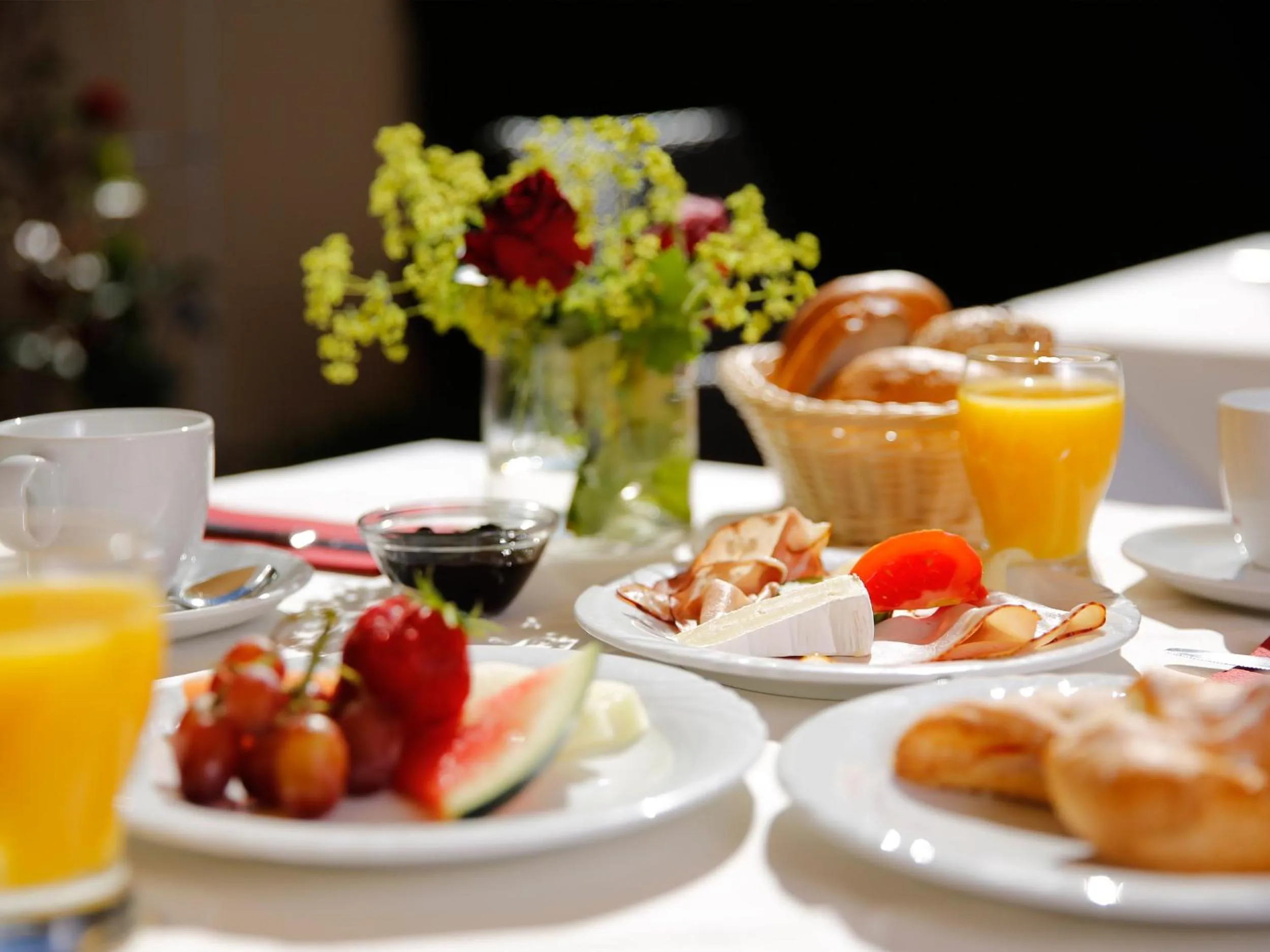 Buffet breakfast in Landhotel Mohren