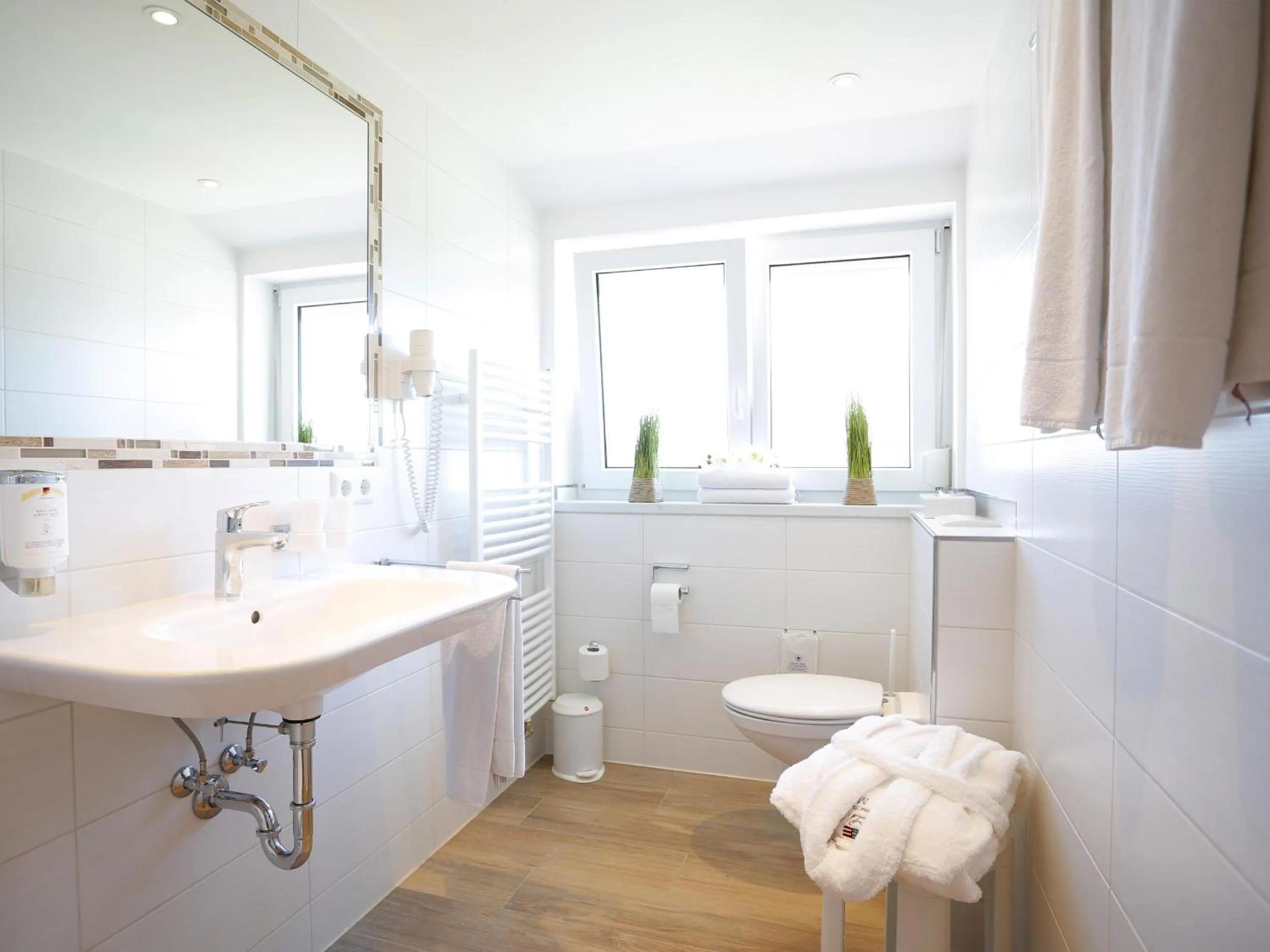 Shower in Landhotel Mohren