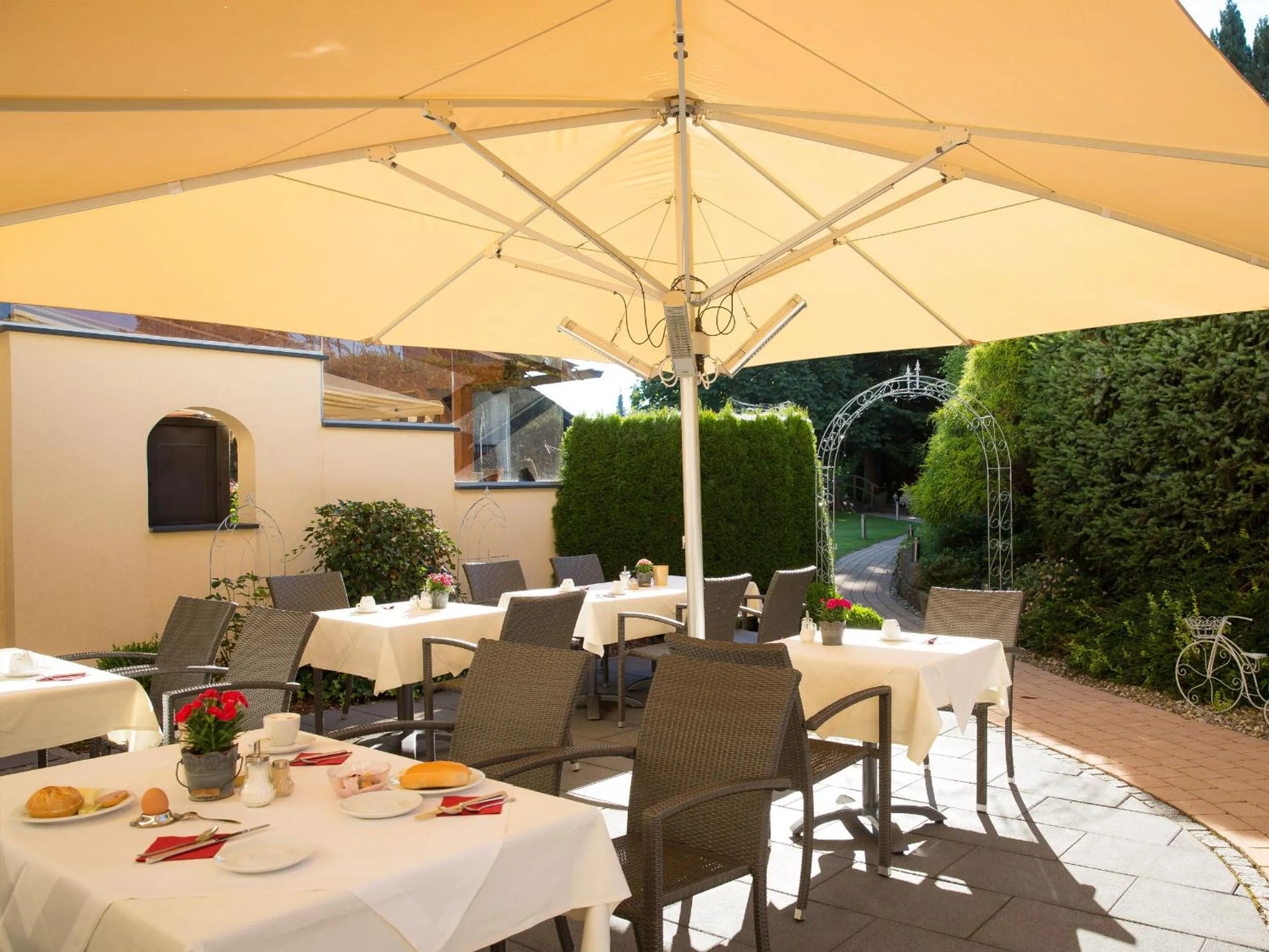 Garden in Landhotel Mohren