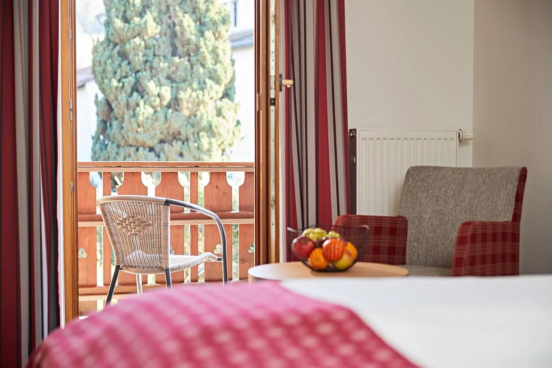 Bedroom, Bed in Landhotel Mohren