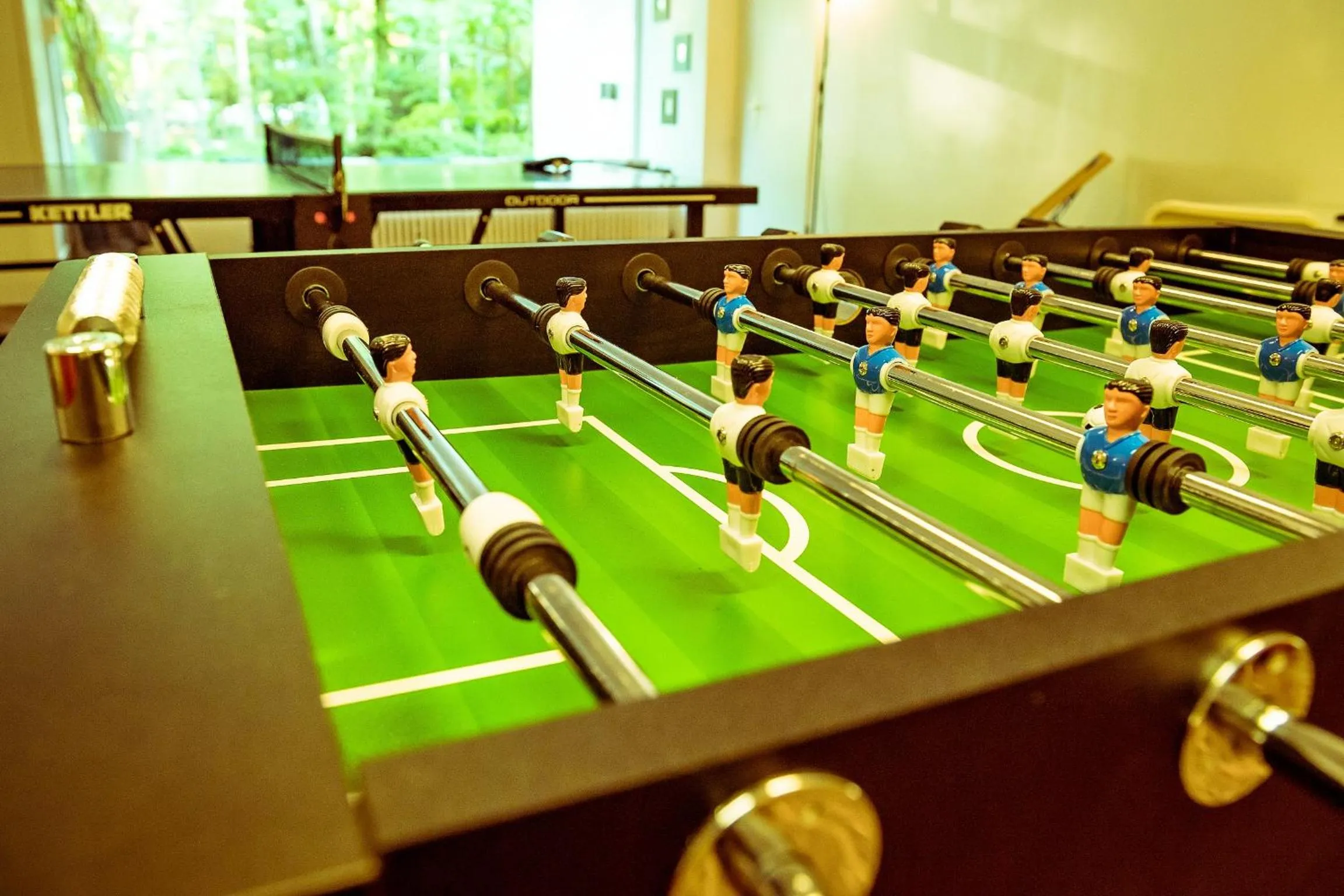 Game Room in Alecsa Hotel am Olympiastadion